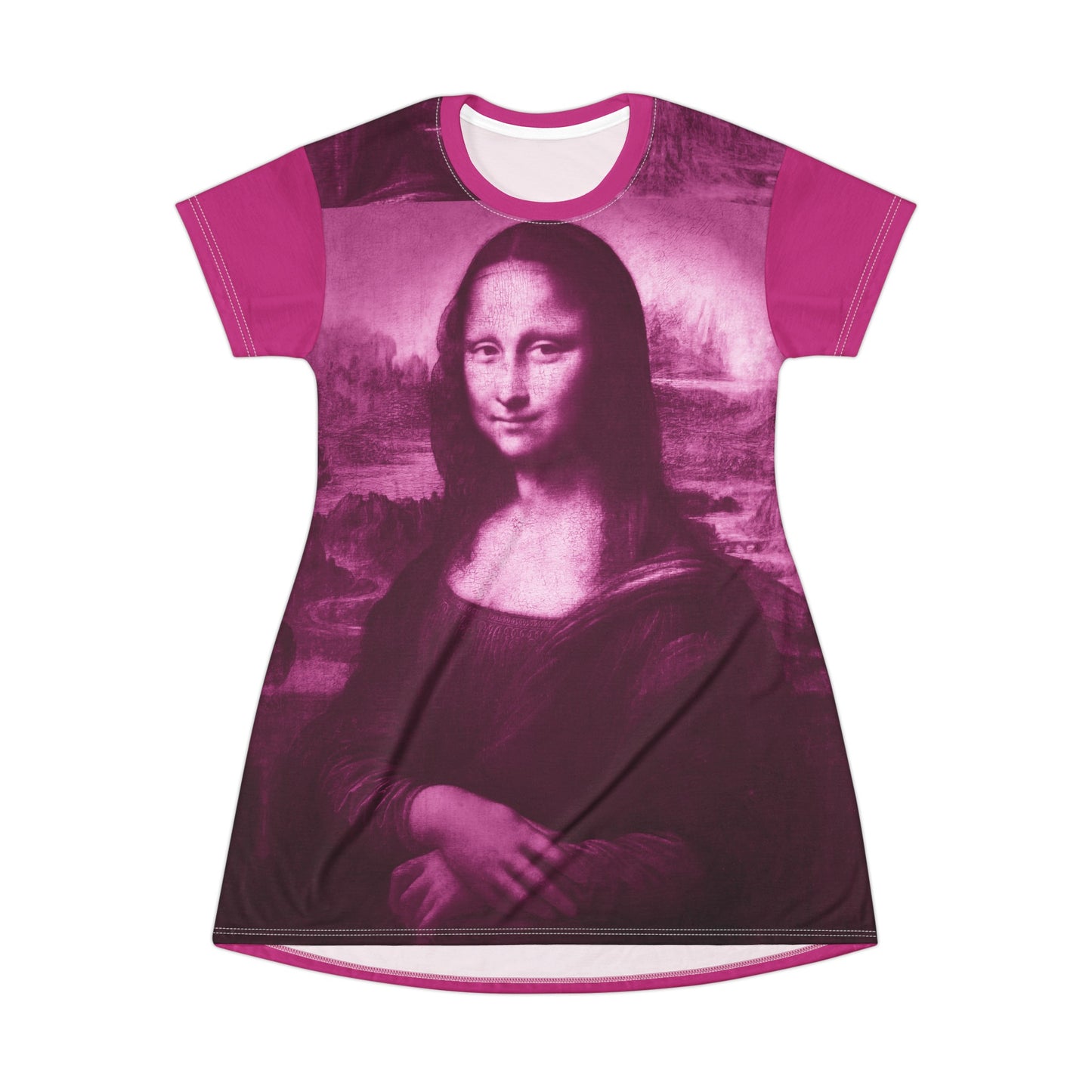 T-Shirt Dress | Mona Lisa - Pink