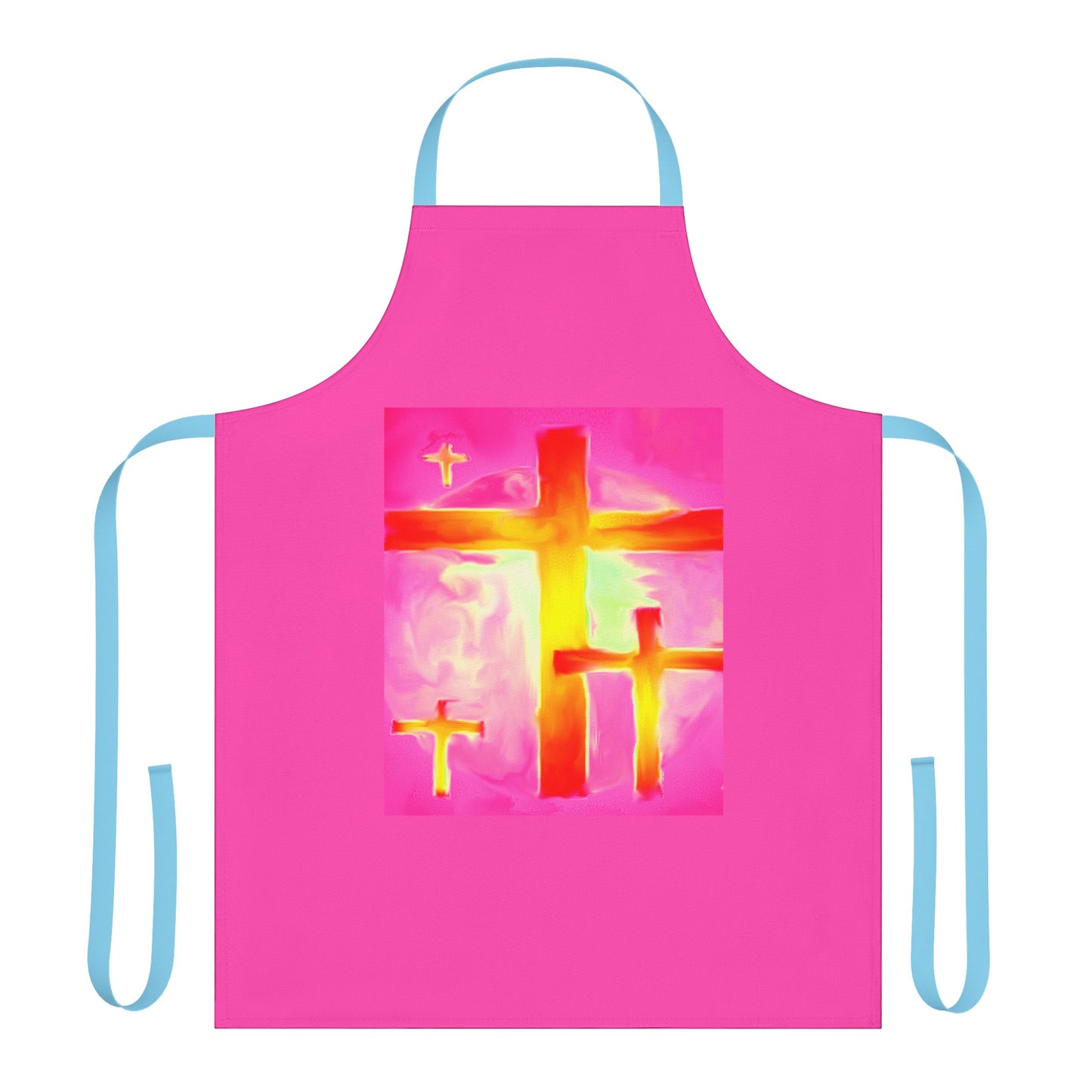 Pink Cross Apron - 5-Color Straps