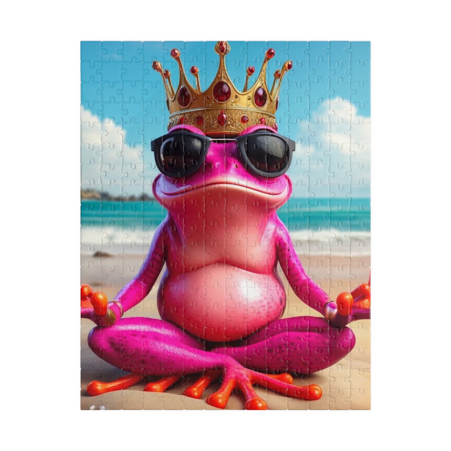 Pink Frog | Puzzle - (110, 252, 520, 1014-piece)