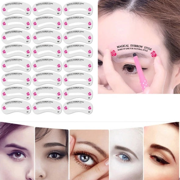 Threading Artifact Thrush Aid Card | Eyebrow Makeup Tools