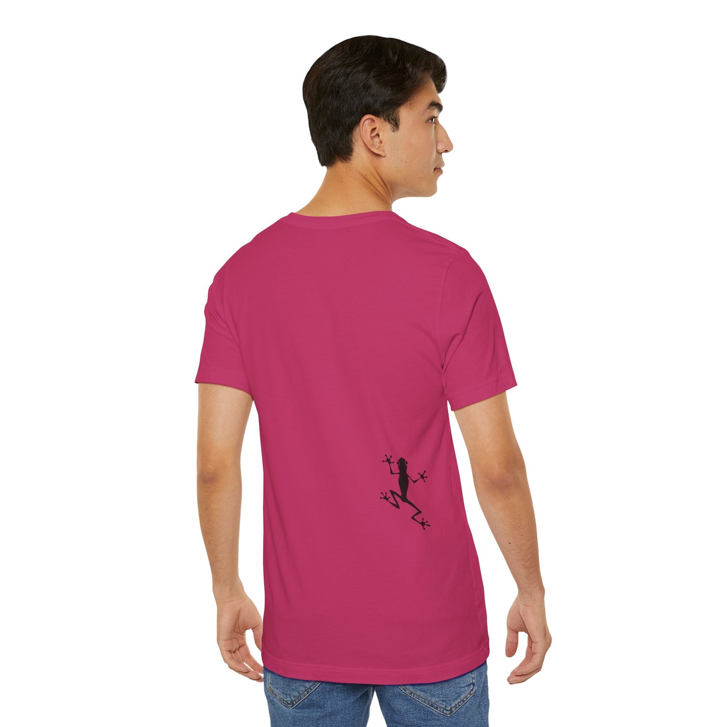 Pink Frog Unisex Jersey Short Sleeve Tee