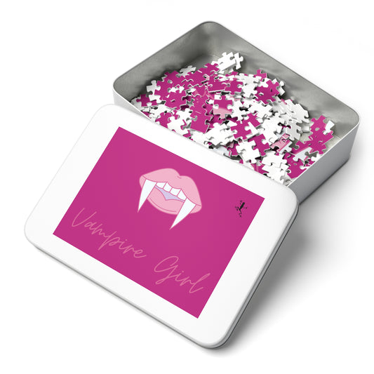 Pink Frog | Vampire Jigsaw Puzzle - (30, 110, 252, 500,1000-Piece)