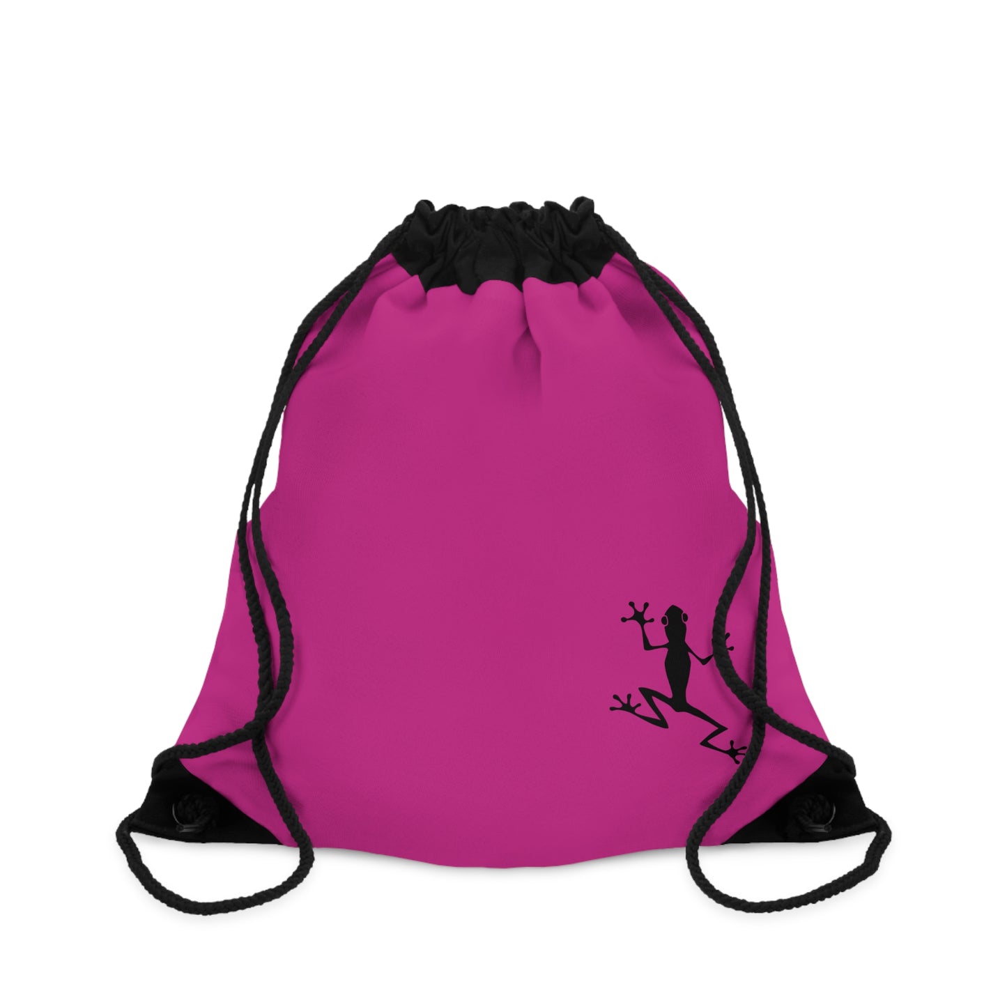 Drawstring Bag | Pink Frog