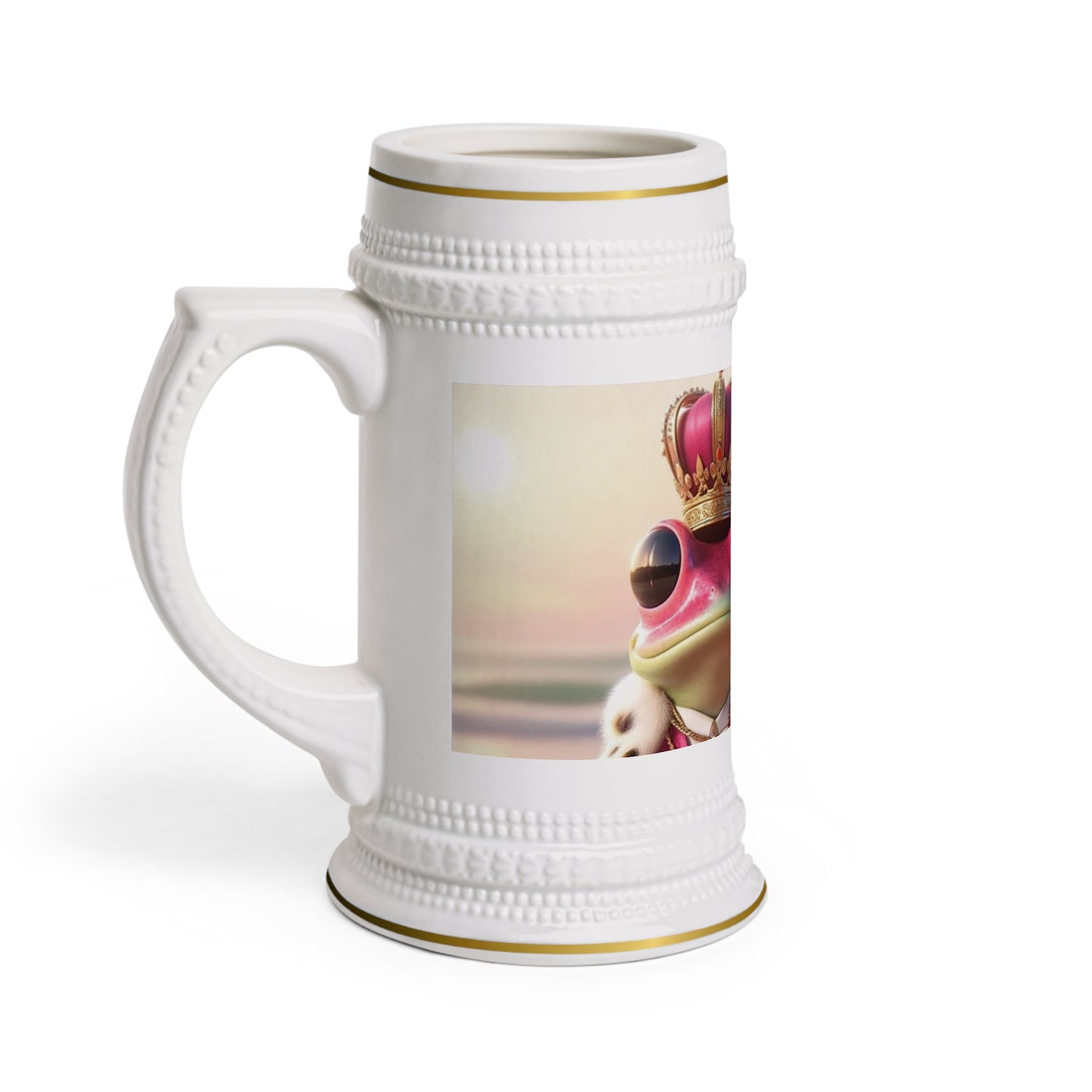 Beer Stein Mug | Pink Frog