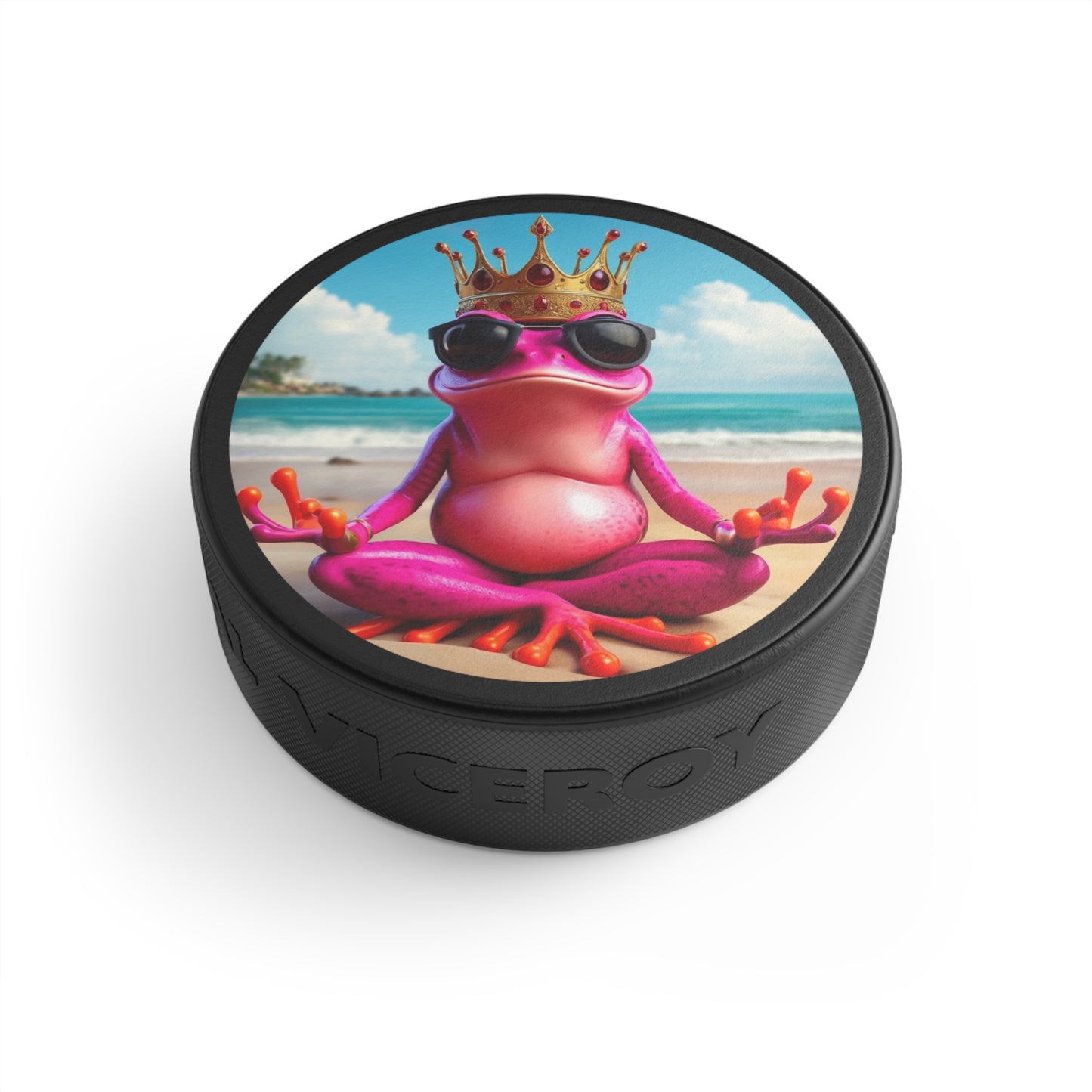 Hockey Puck | Pink Frog - Sports Products