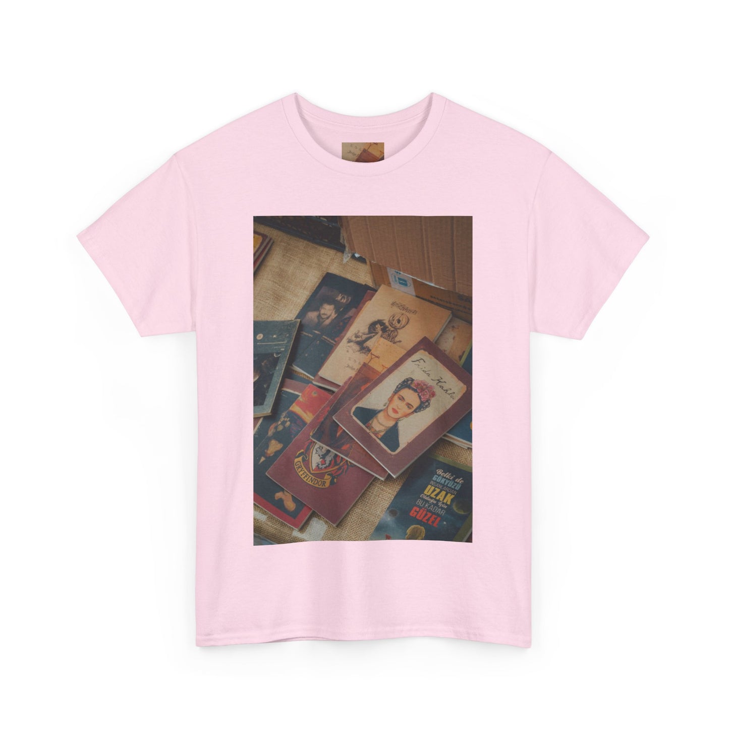 Unisex Heavy Cotton Tee | Summer T-Shirts - Pink Frog