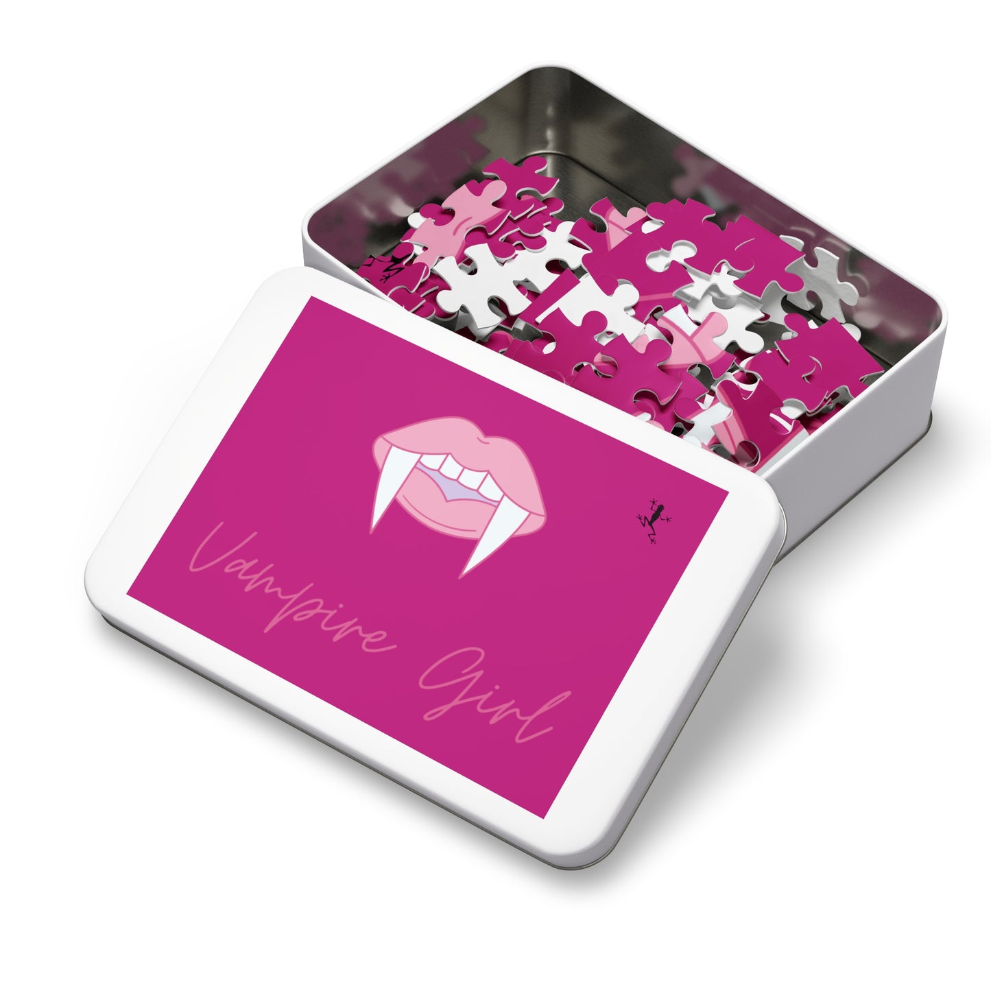 Pink Frog | Vampire Jigsaw Puzzle - (30, 110, 252, 500,1000-Piece)