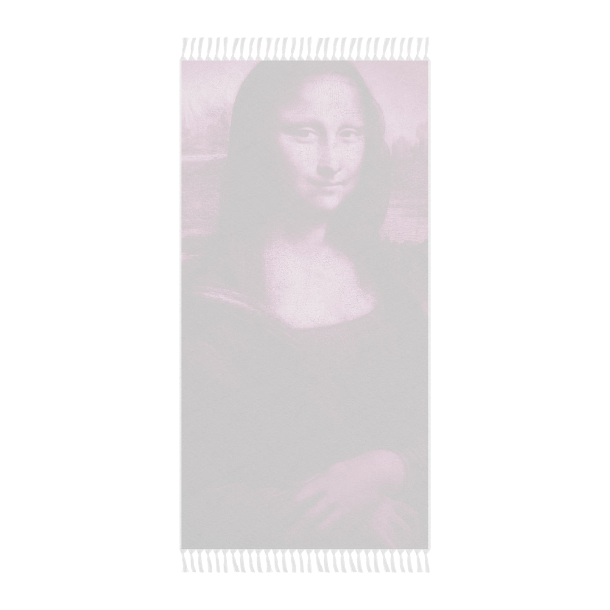 Pink Mona Lisa - Boho Beach Cloth - Summer Fun