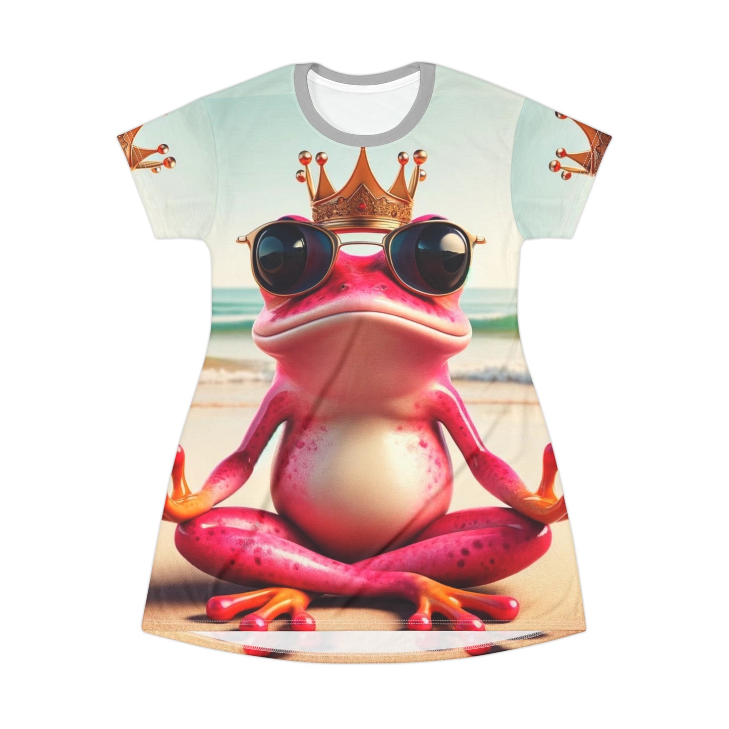 T-Shirt Dress | Pink Frog - King