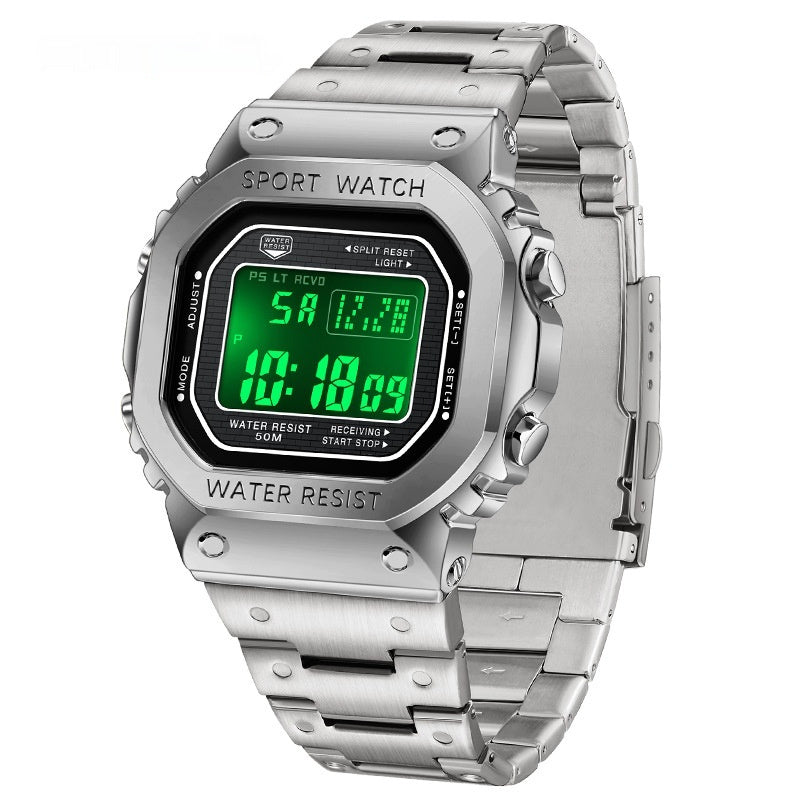 Alarm Clock Watch | Multifunctional Sport Watch - Light Waterproof