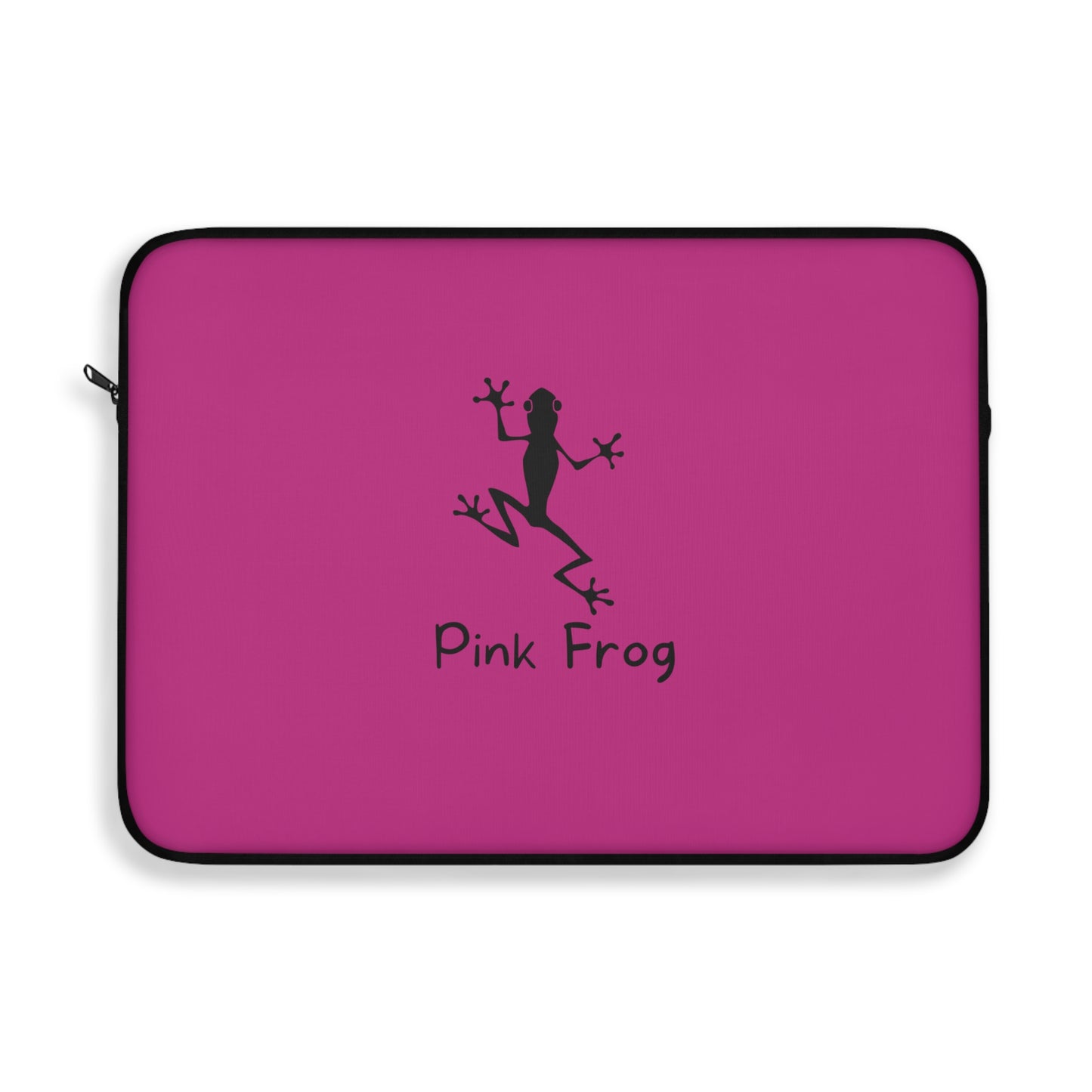 Laptop Sleeve | Pink Bag - Frog