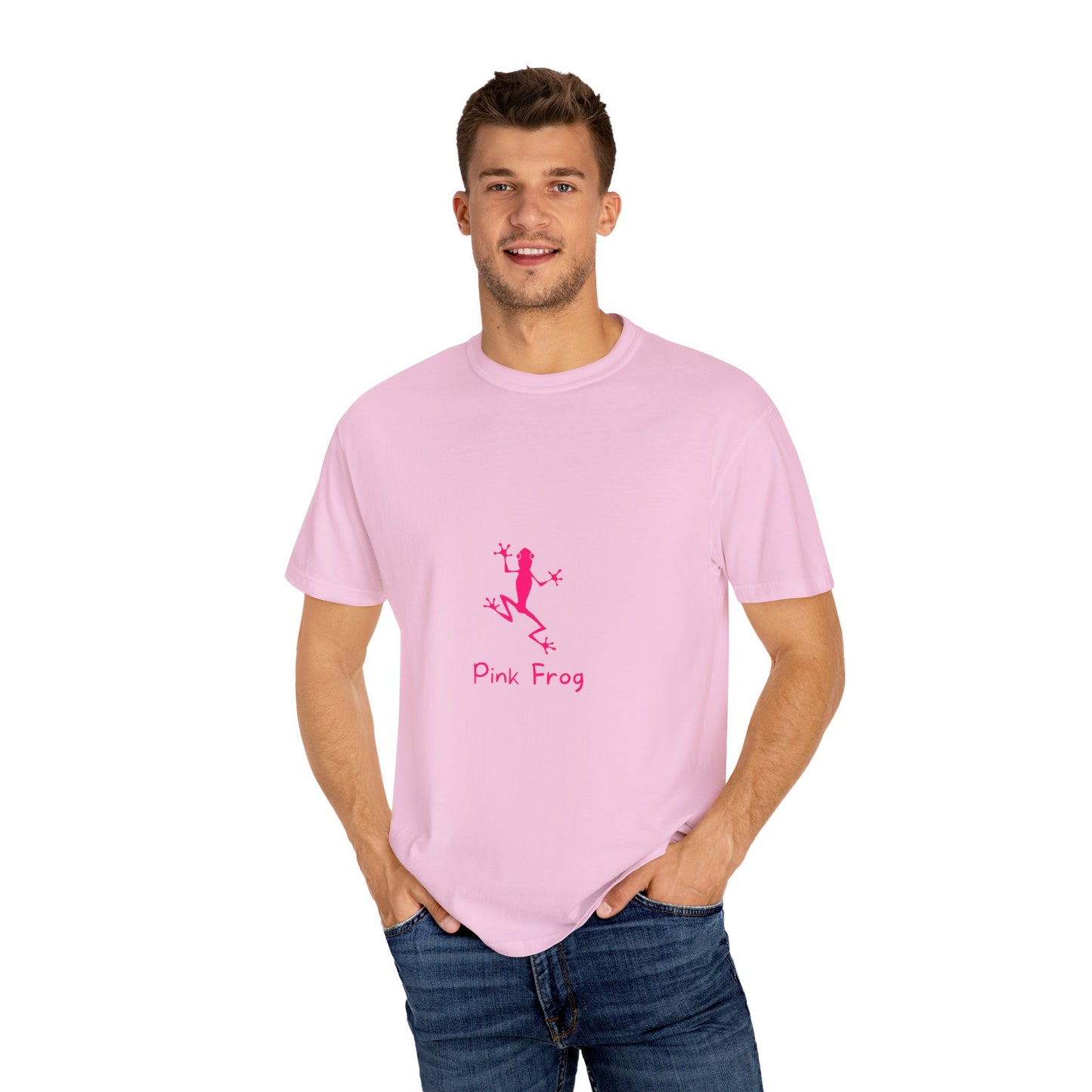 Unisex Garment-Dyed T-shirt | Pink Frog Clothing