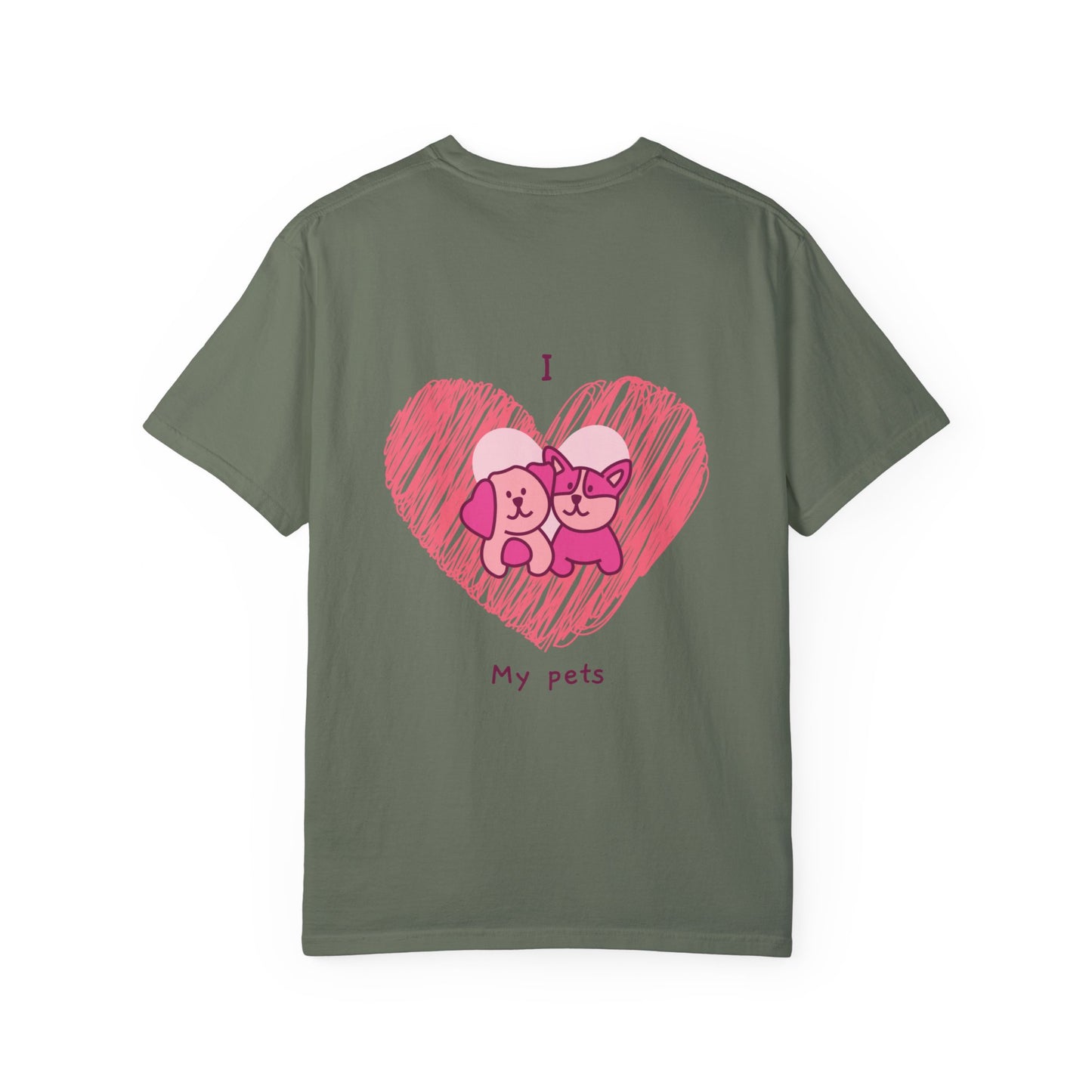 Unisex Garment-Dyed T-shirt | Pink Frog Clothing