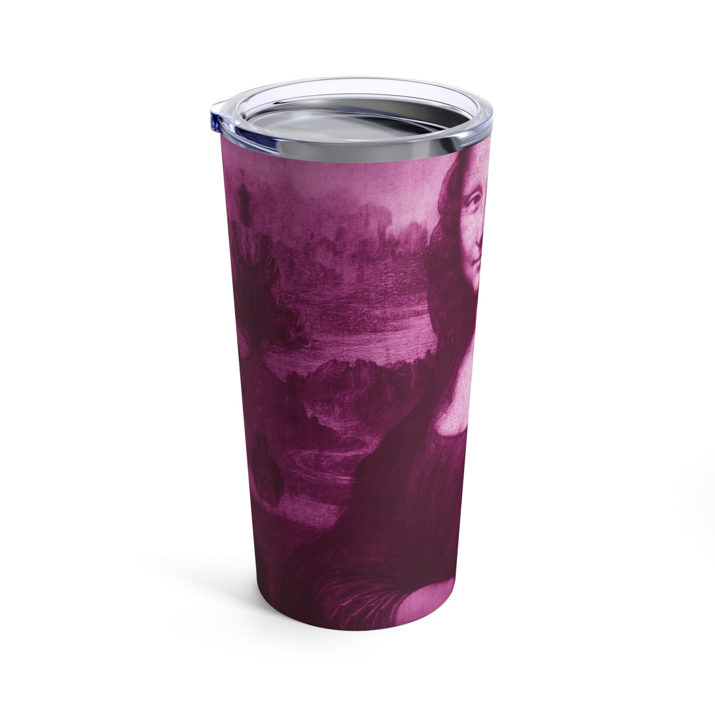 Pink Mona Lisa Tumbler - 20oz Of Joy