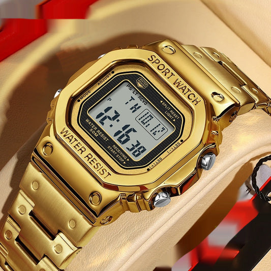 Alarm Clock Watch | Multifunctional Sport Watch - Light Waterproof