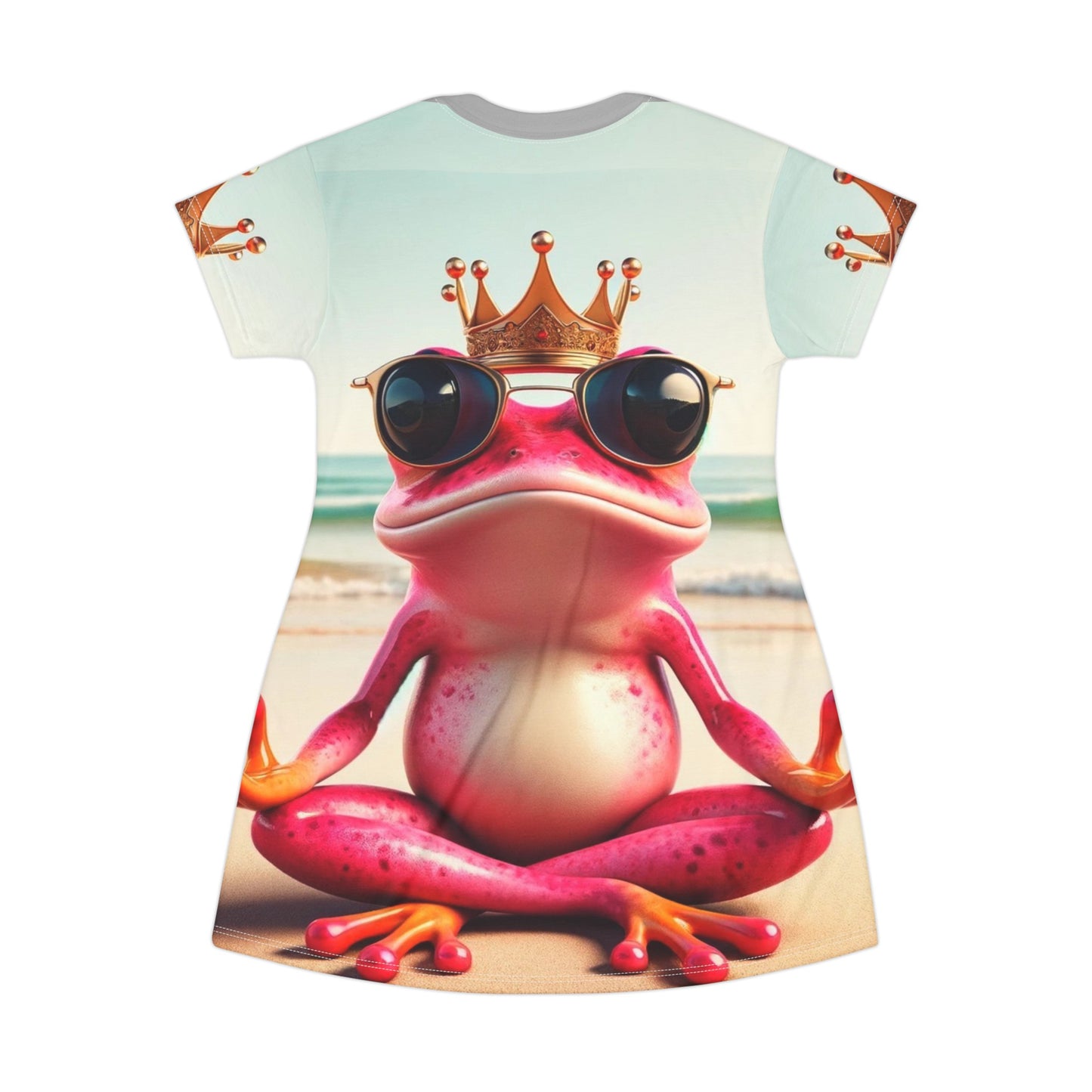 T-Shirt Dress | Pink Frog - King