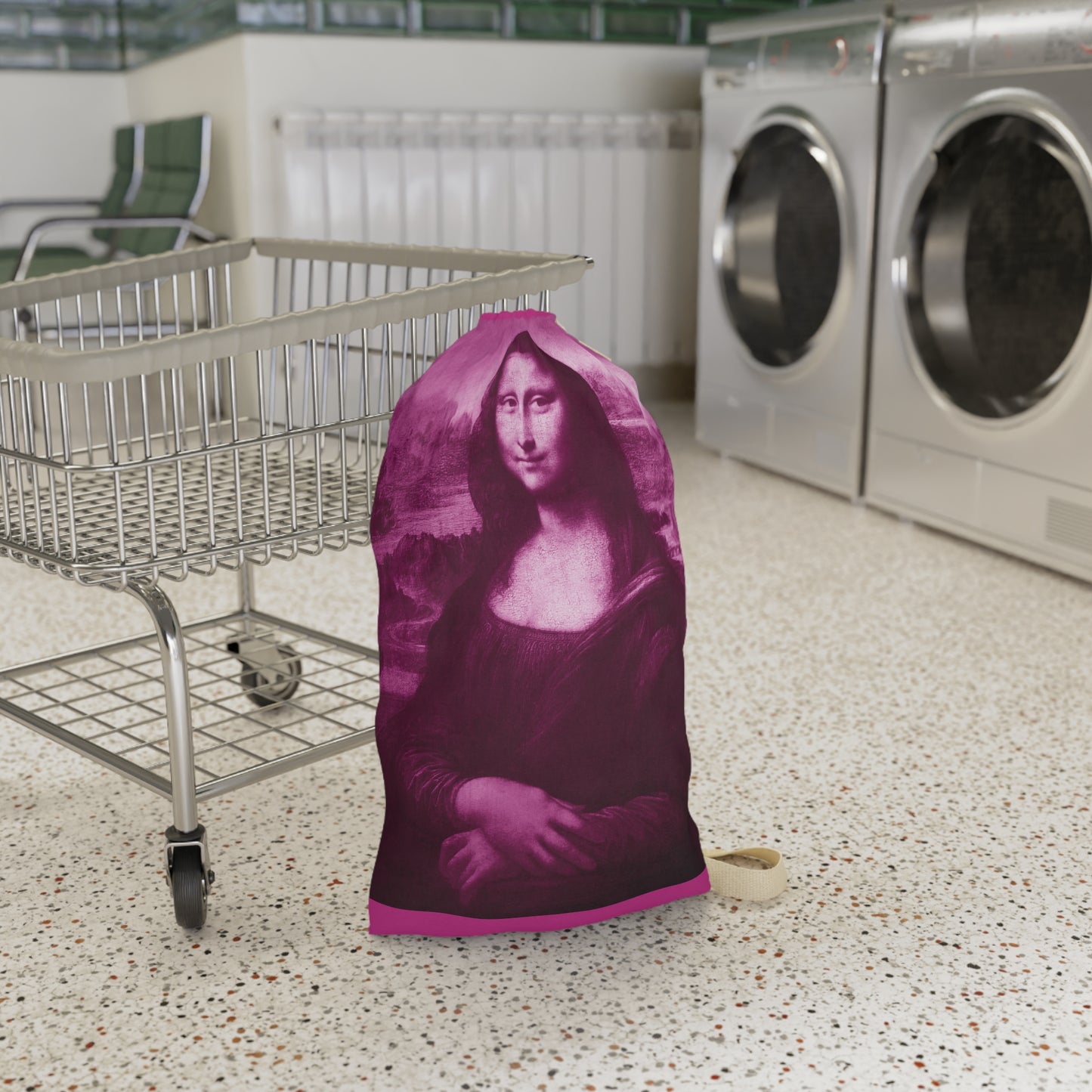 Laundry Bags | Pink Bag - Mona Lisa