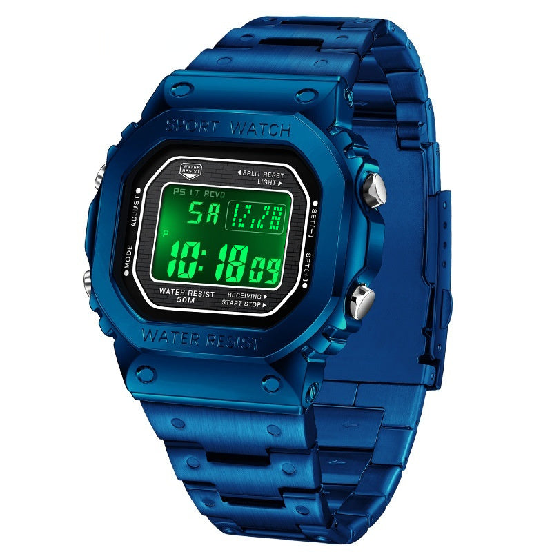 Alarm Clock Watch | Multifunctional Sport Watch - Light Waterproof