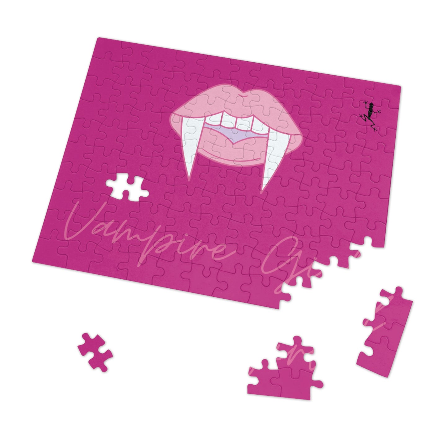 Pink Frog | Vampire Jigsaw Puzzle - (30, 110, 252, 500,1000-Piece)