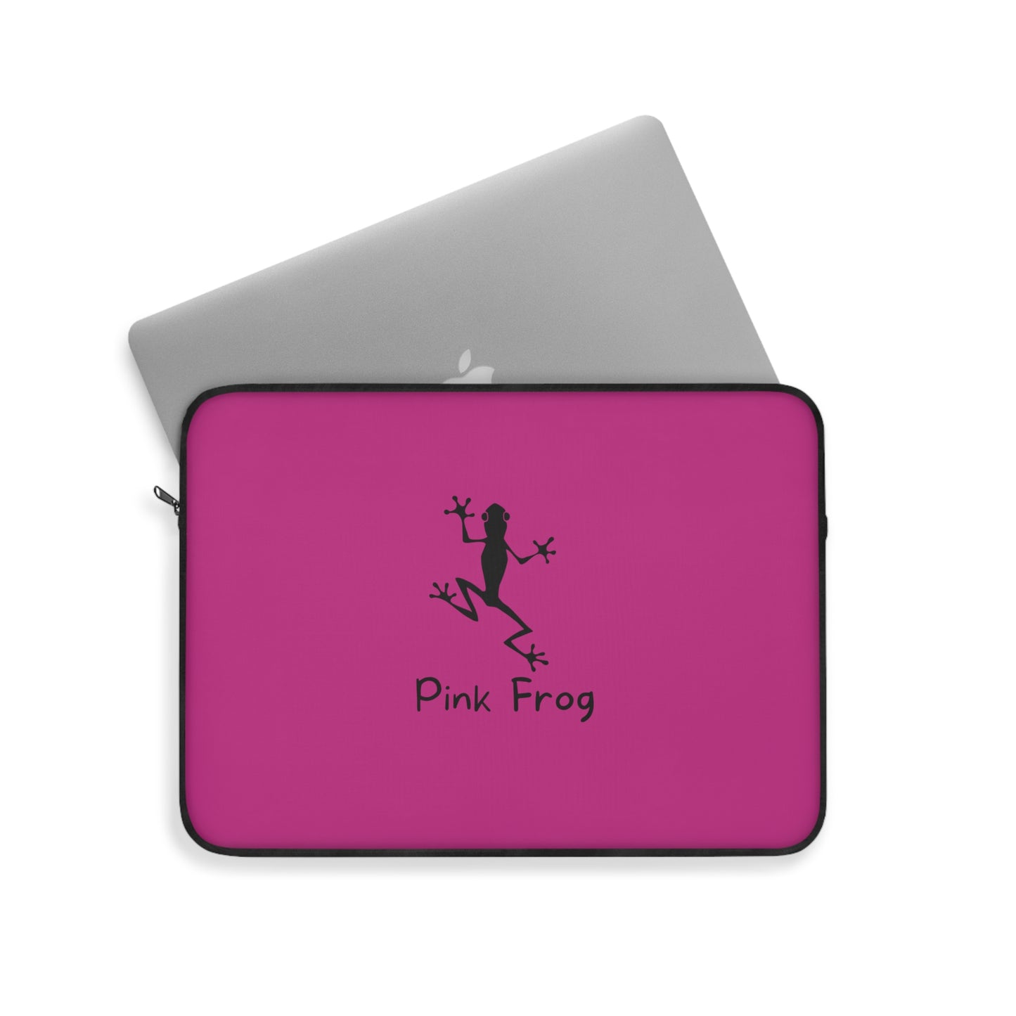 Laptop Sleeve | Pink Bag - Frog