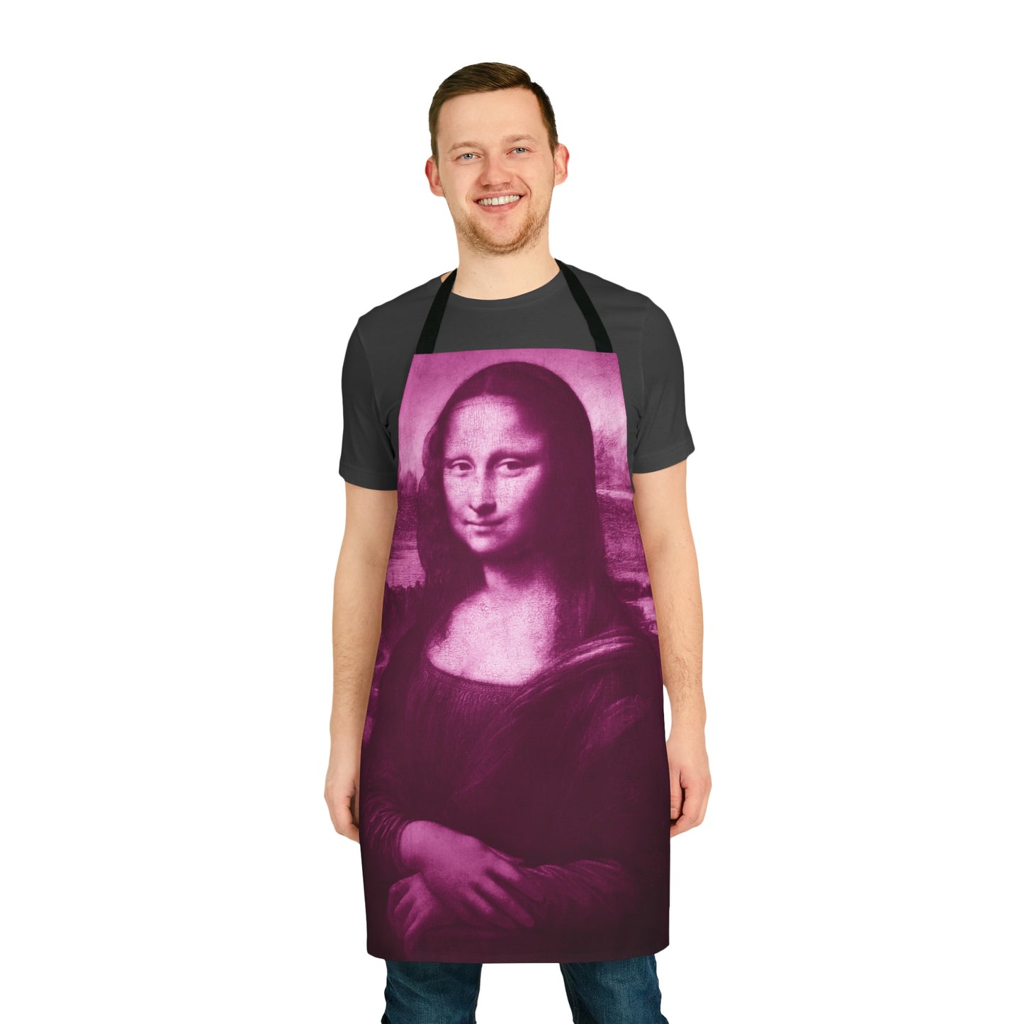 Pink Mona Lisa Apron - 5-Color Straps