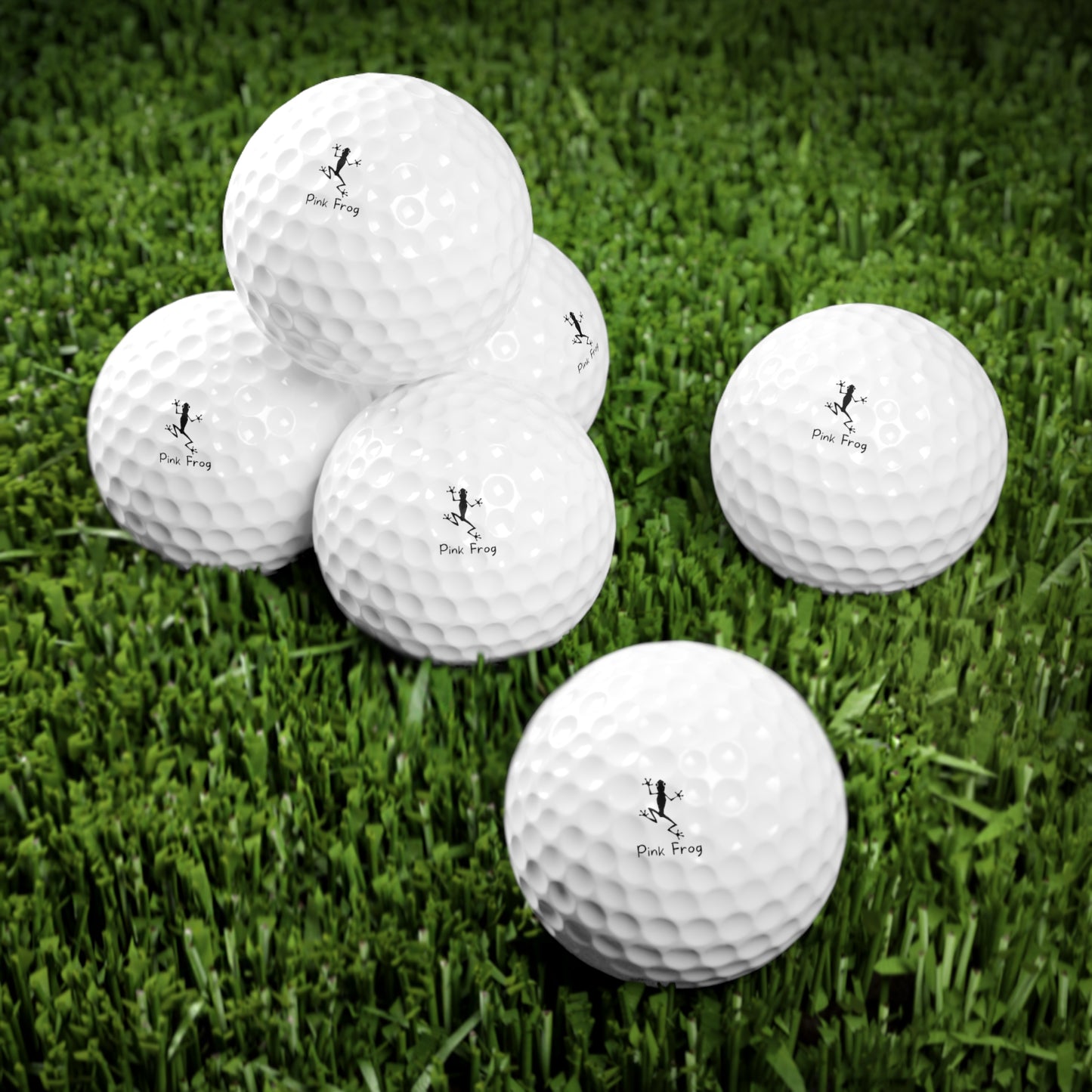 Golf Balls | Pink Frog Sports - (6pcs)