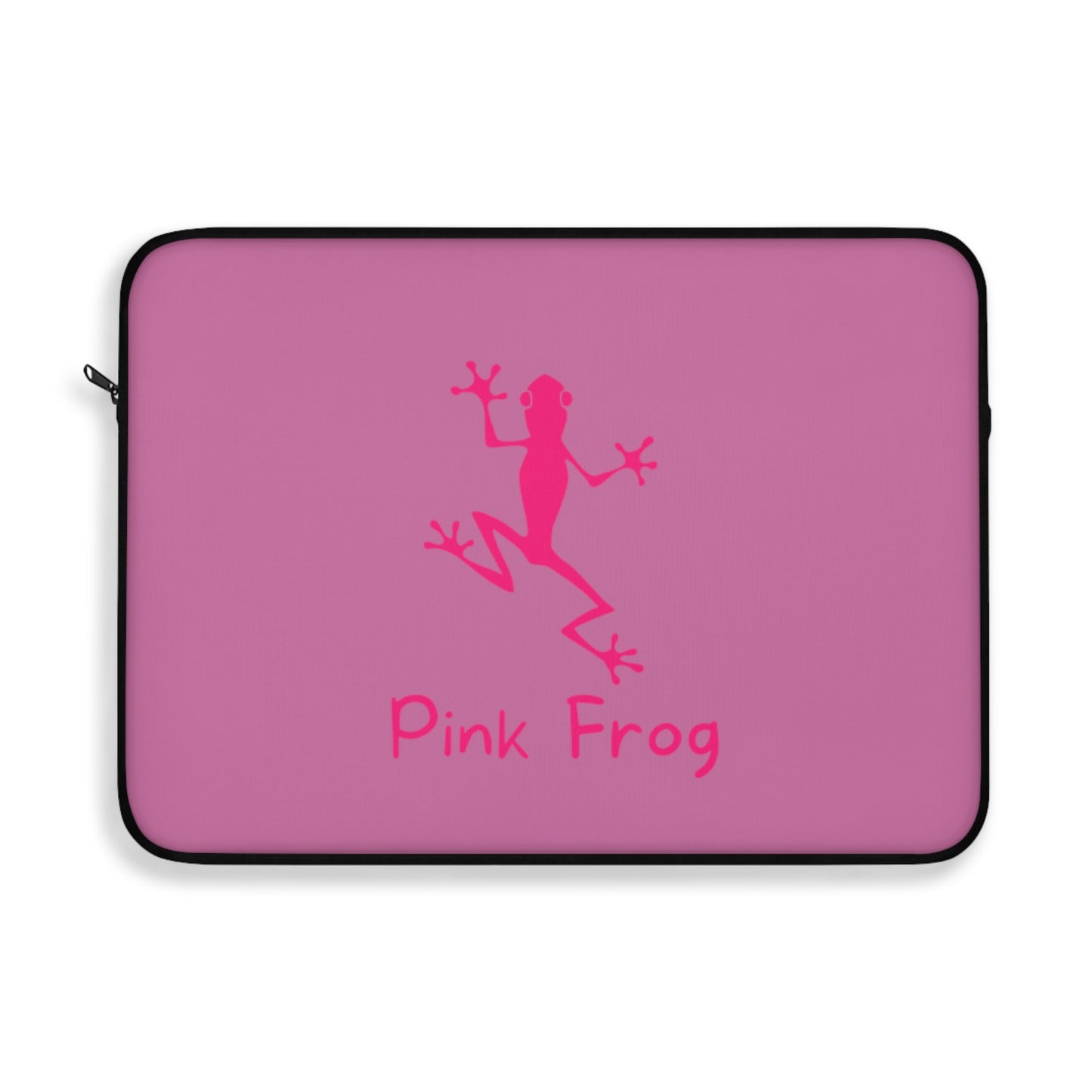 Laptop Sleeve | Pink Bag - Frog