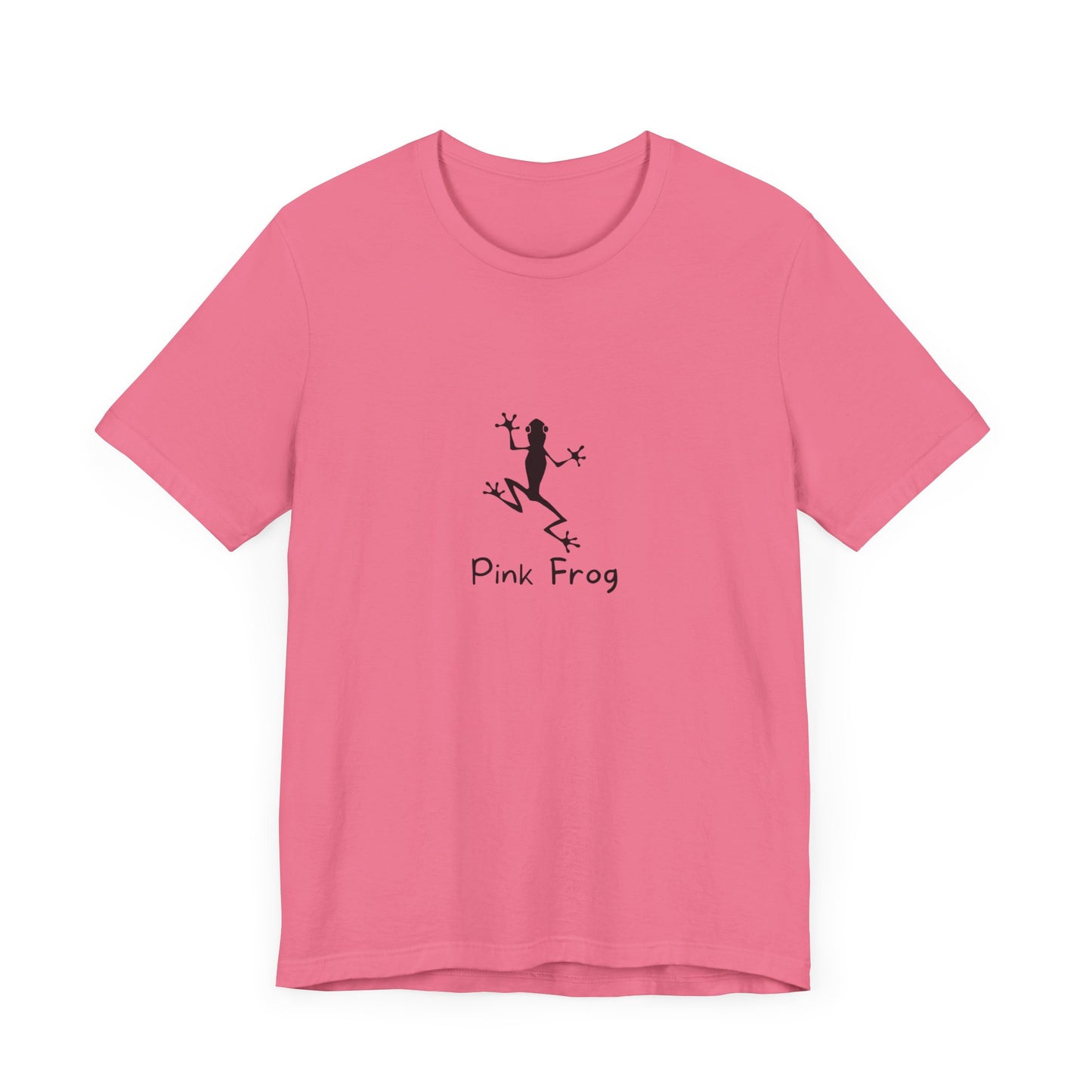 Pink Frog Unisex Jersey Short Sleeve Tee