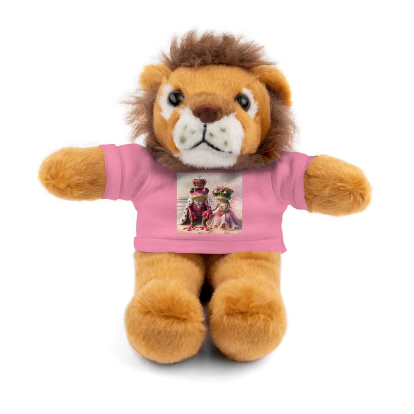 Stuffed Animals with Tee | Pink Frog