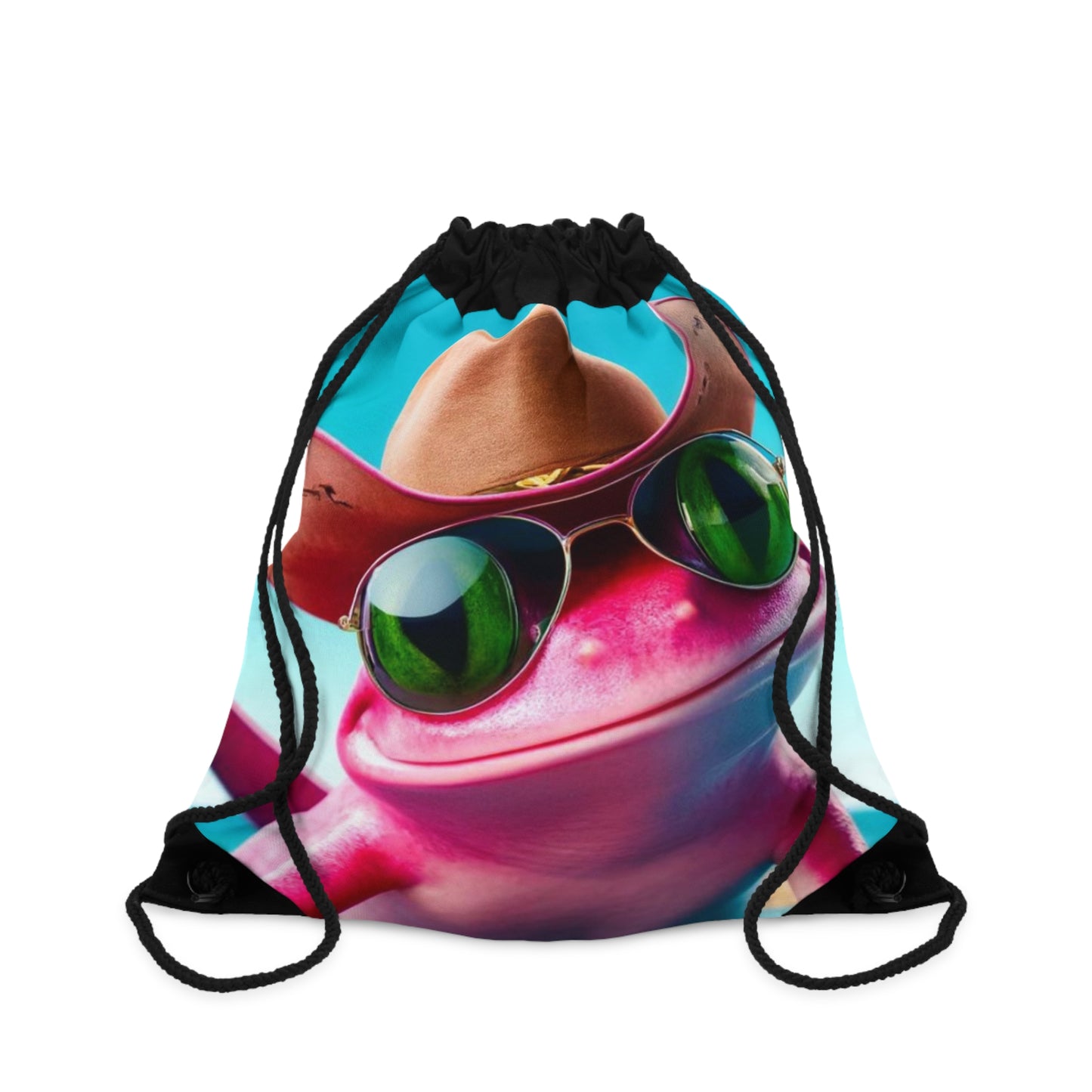 Drawstring Bag | Pink Frog - Cool Shades