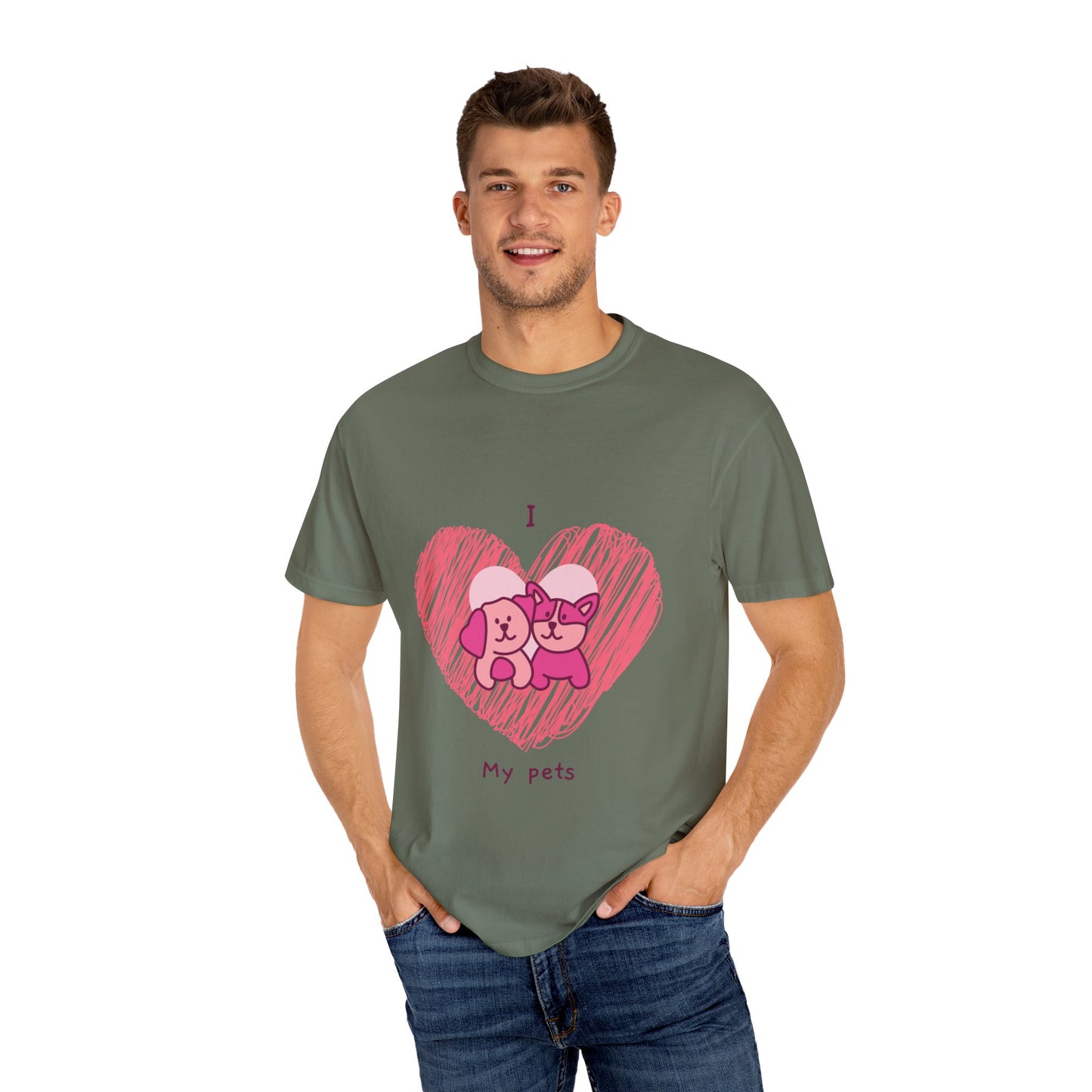 Unisex Garment-Dyed T-shirt | Pink Frog Clothing