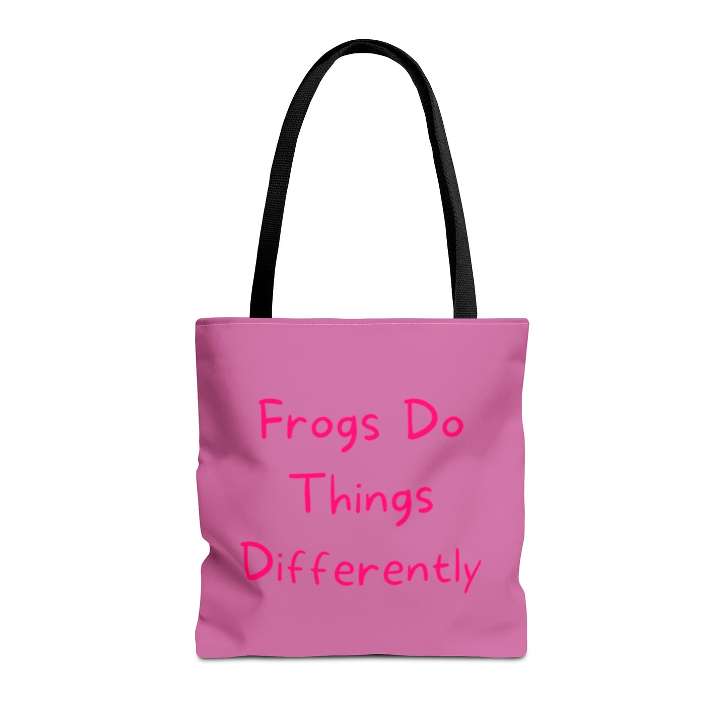 Pink Frog Tote Bag - In Style Bags