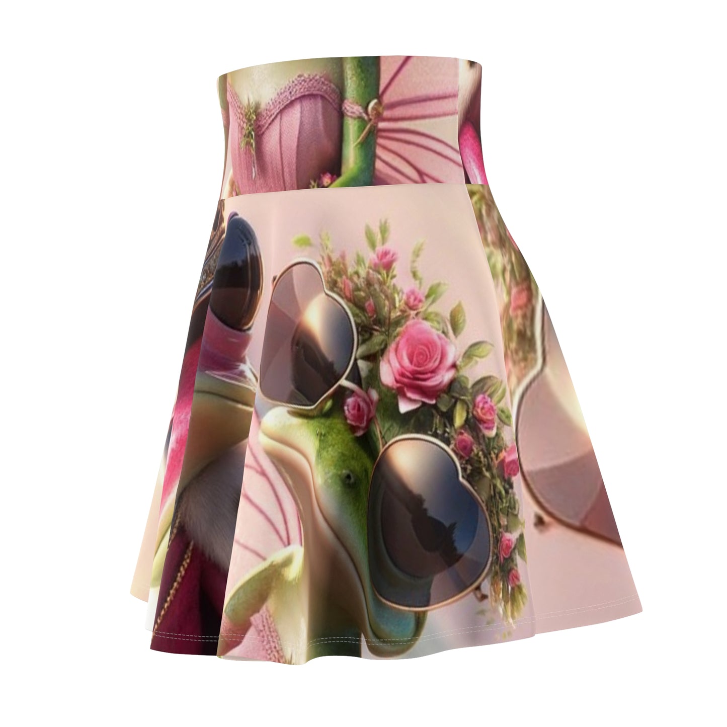 Women's Skater Skirt | Pink Dress - Fairytale