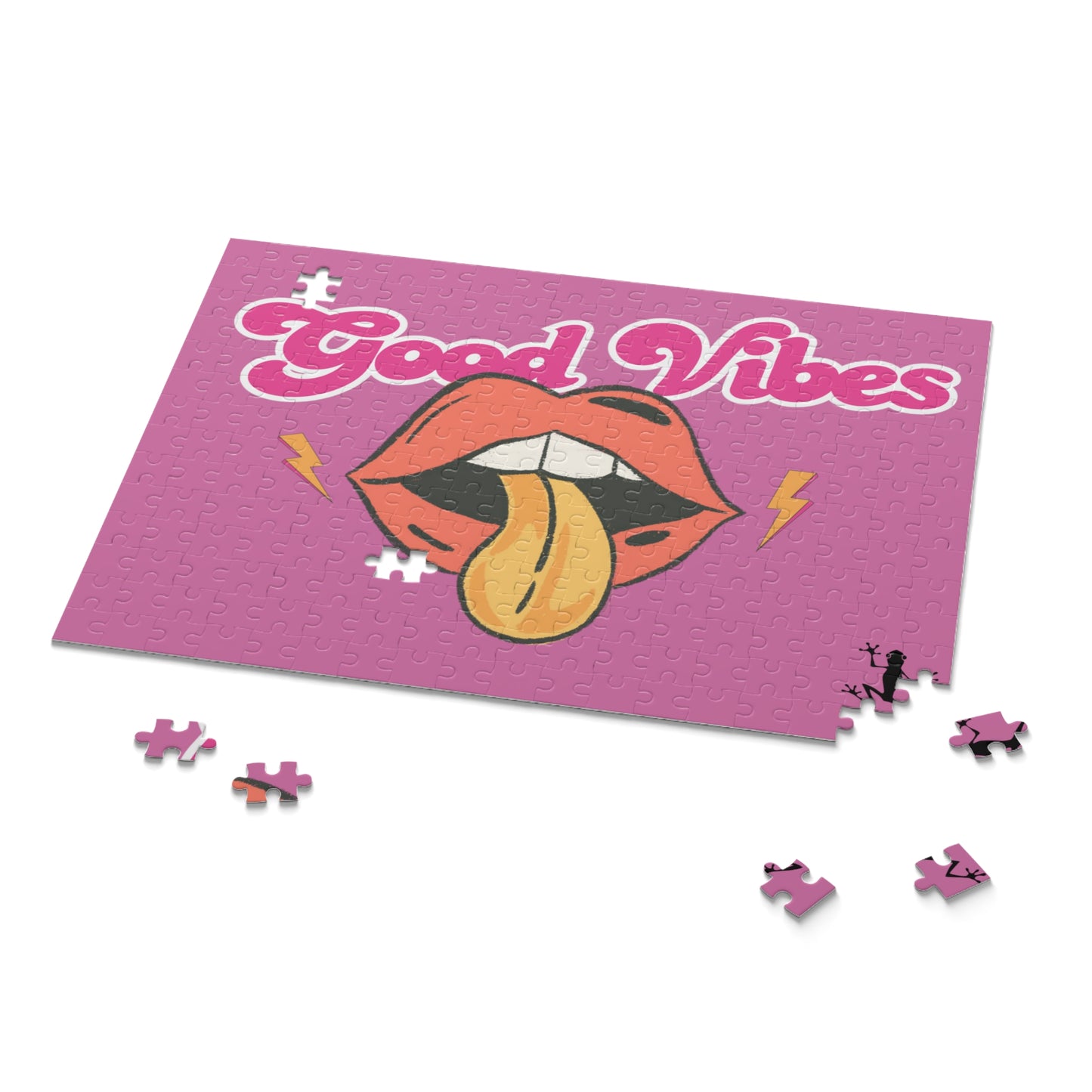 Pink Frog | Puzzle - (120, 252, 500-Piece)