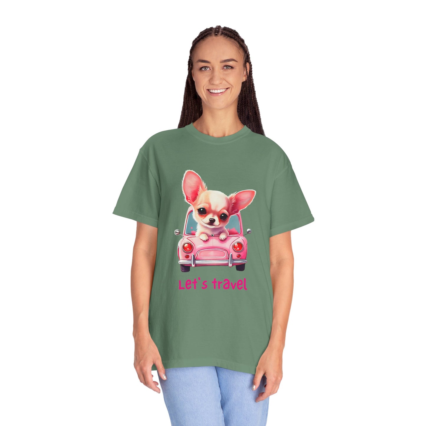 Unisex Garment-Dyed T-shirt | Pink Frog Clothing