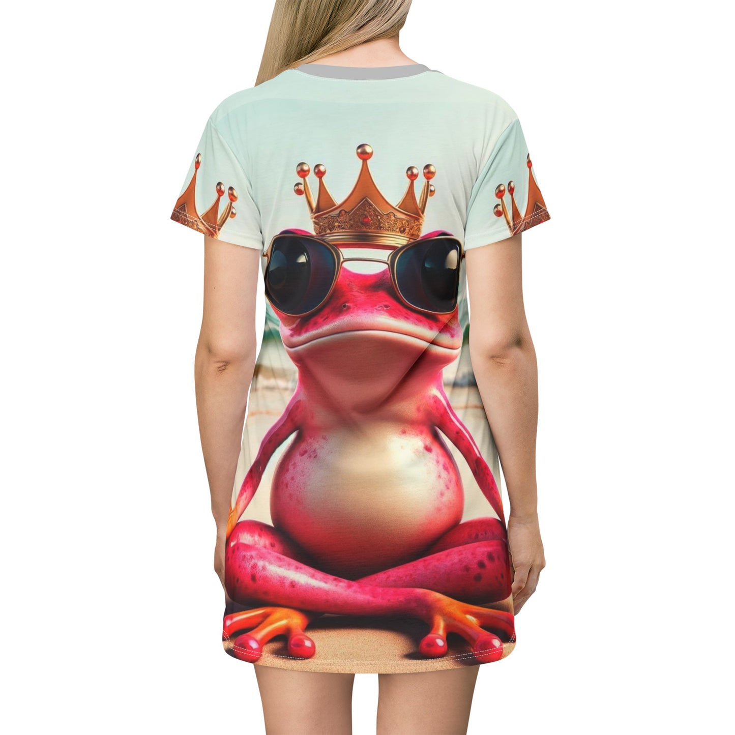 T-Shirt Dress | Pink Frog - King