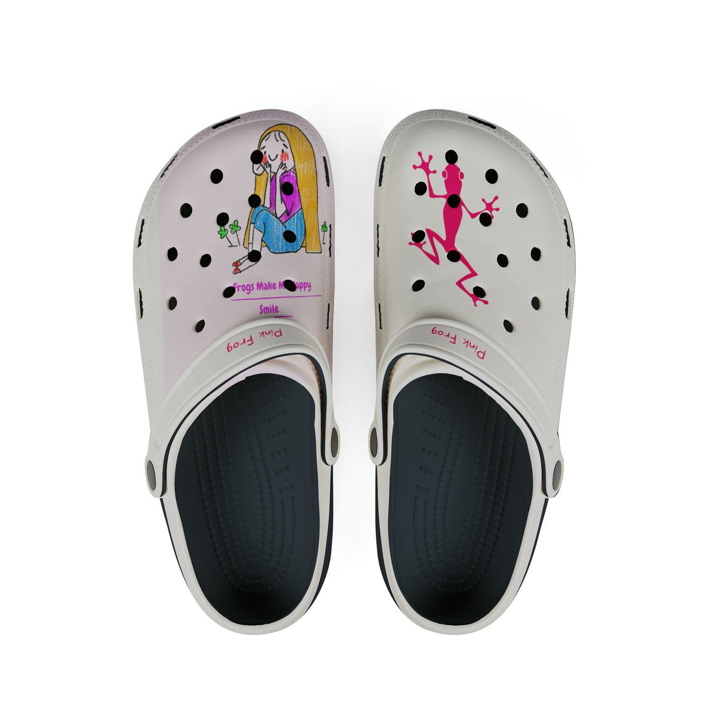 Pink Frog Clogs | Casual Shoe Wear