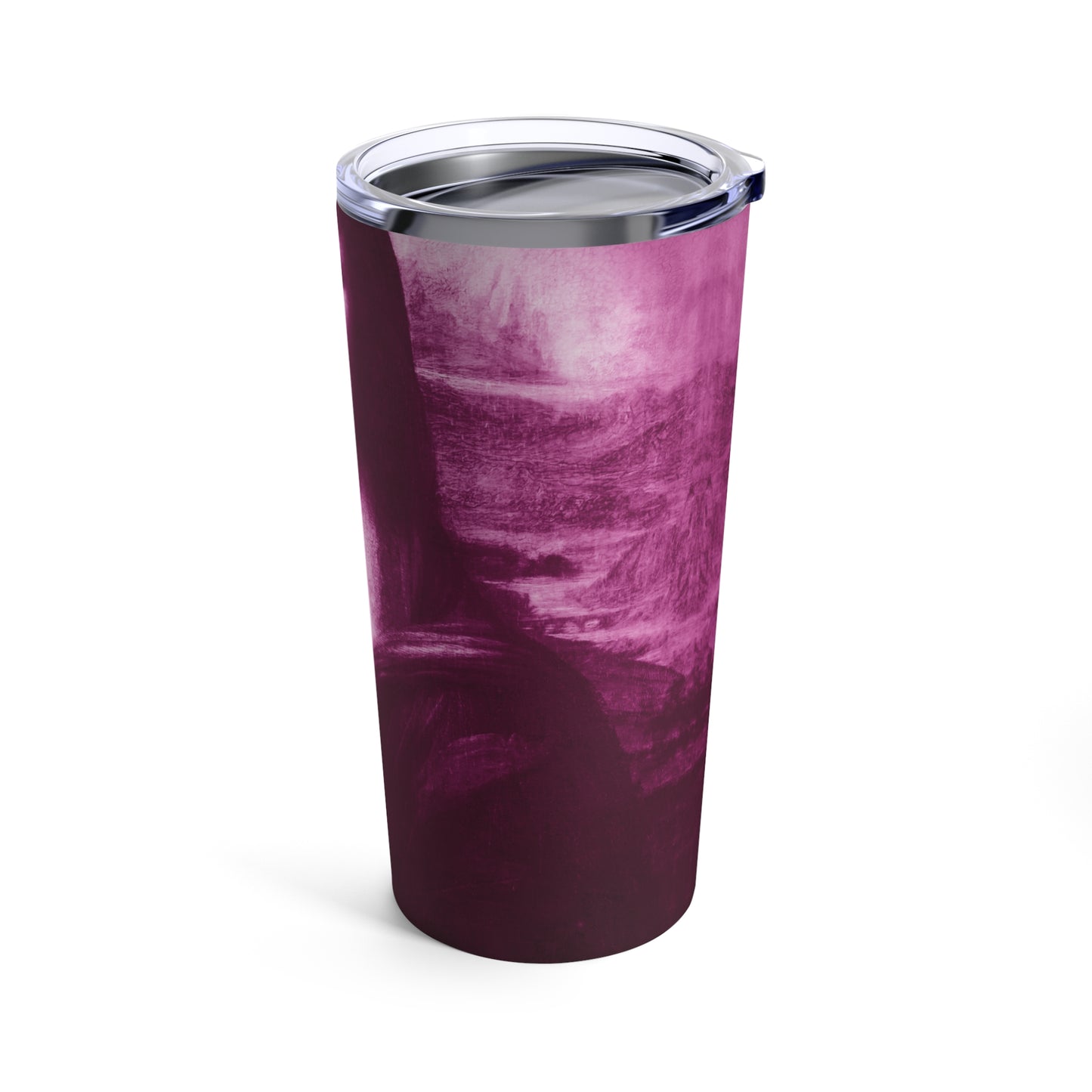 Pink Mona Lisa Tumbler - 20oz Of Joy