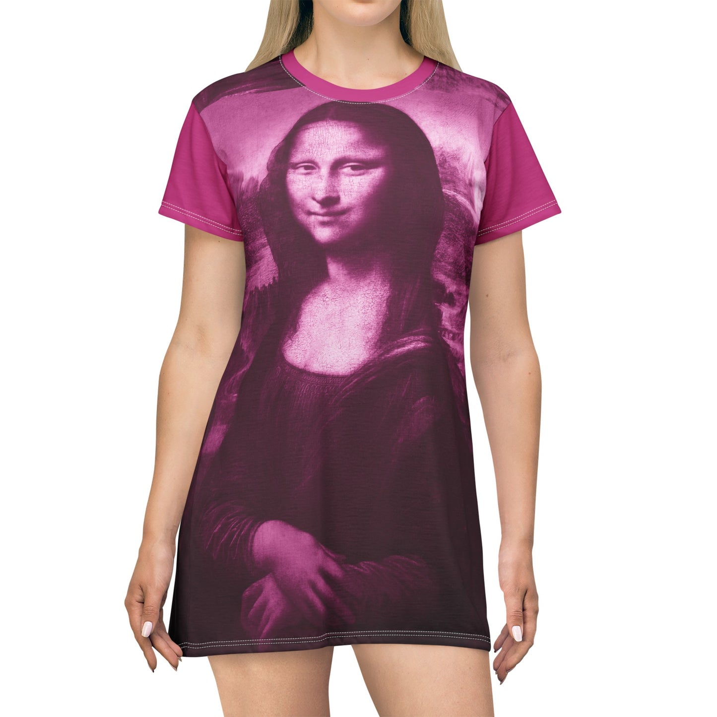 T-Shirt Dress | Mona Lisa - Pink