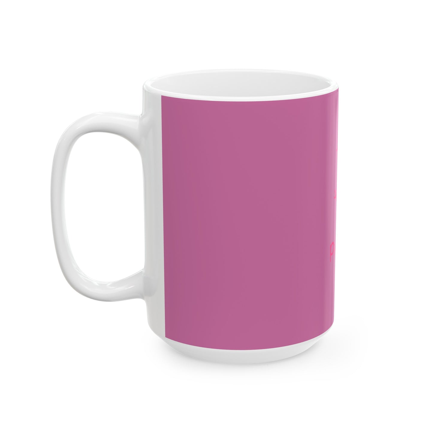 Pink Frog Ceramic Coffee Mug - (11oz, 15oz)