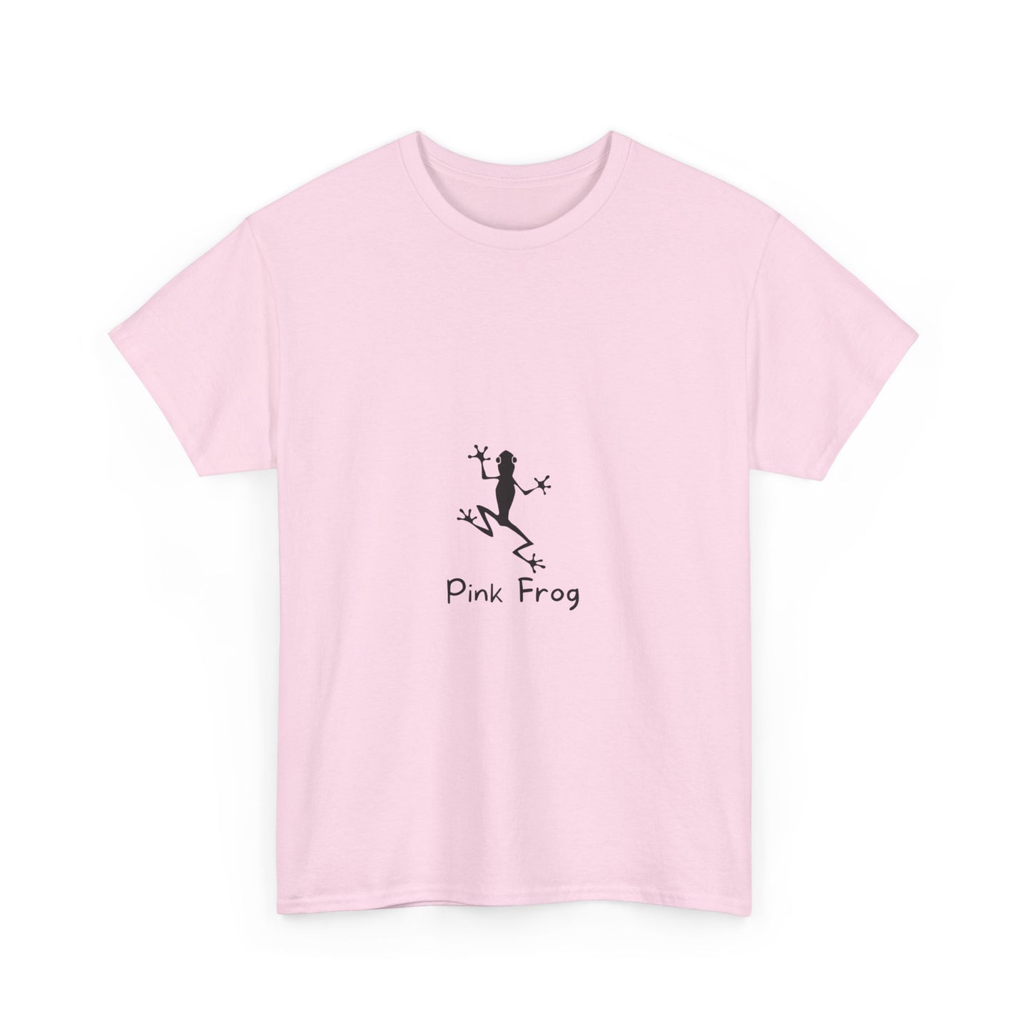 Pink Frog Unisex Heavy Cotton Tee