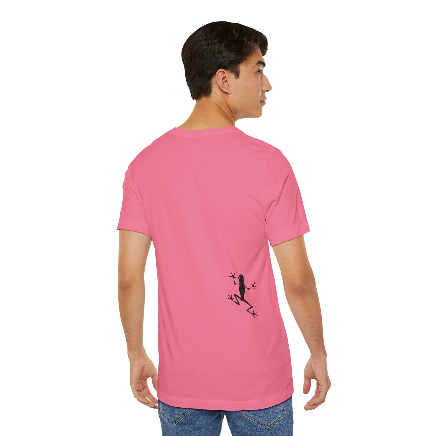 Pink Frog Unisex Jersey Short Sleeve Tee