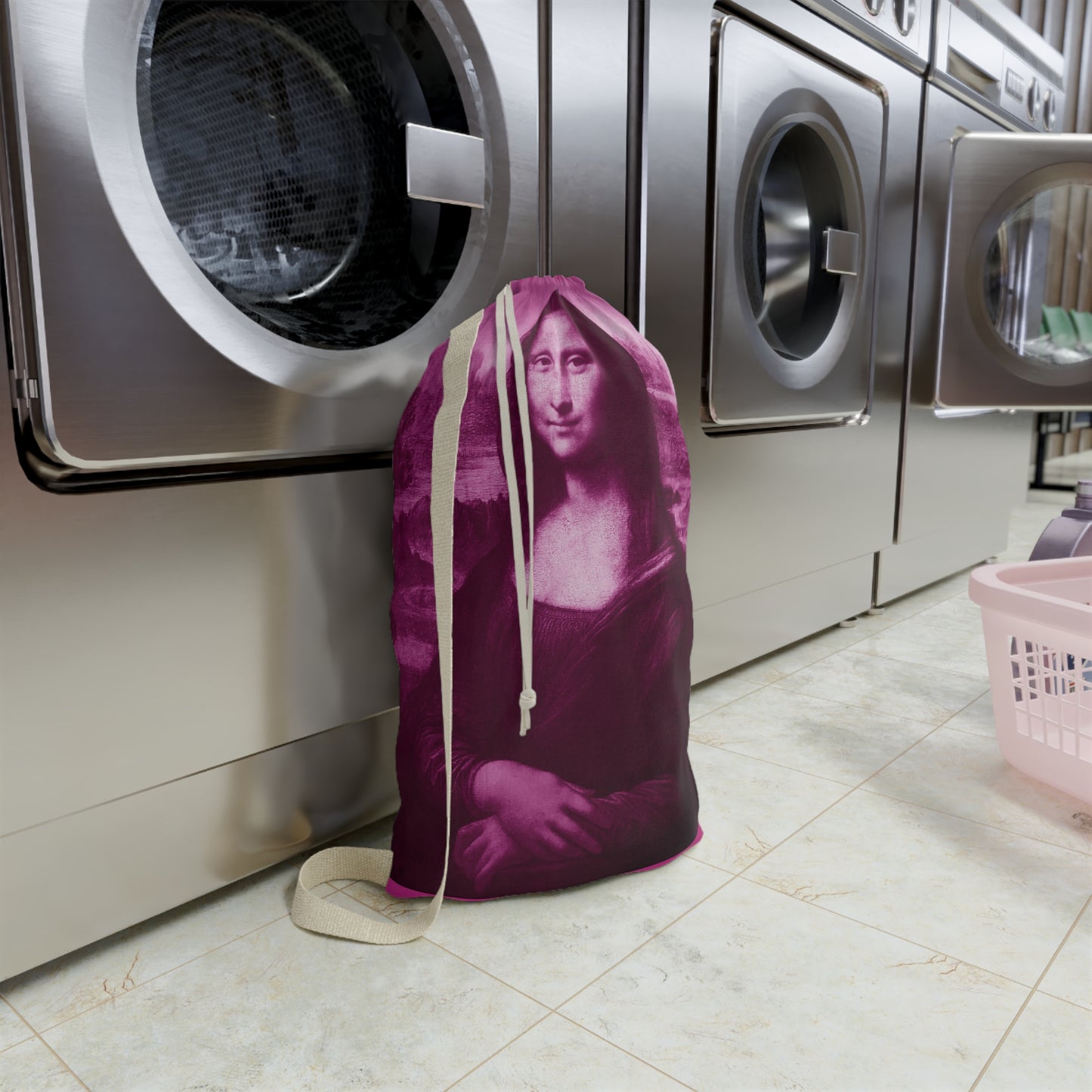 Laundry Bags | Pink Bag - Mona Lisa