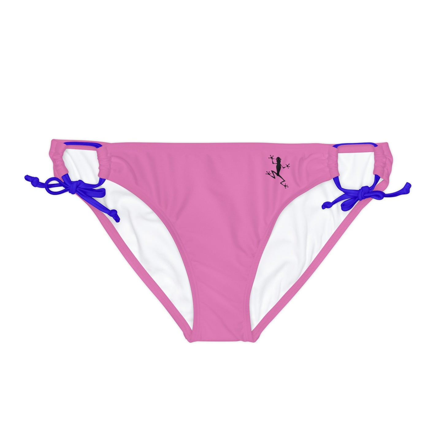 Loop Tie Side Bikini Bottom | Pink Underwear