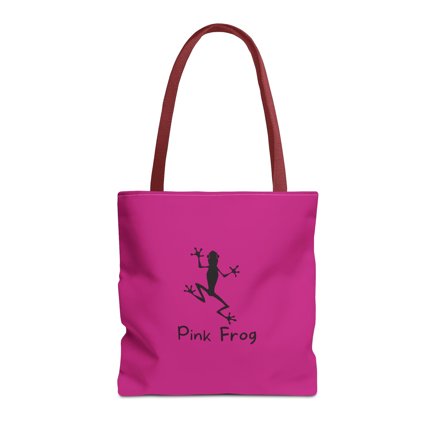 Pink Frog Tote Bag - Bags For Shopping