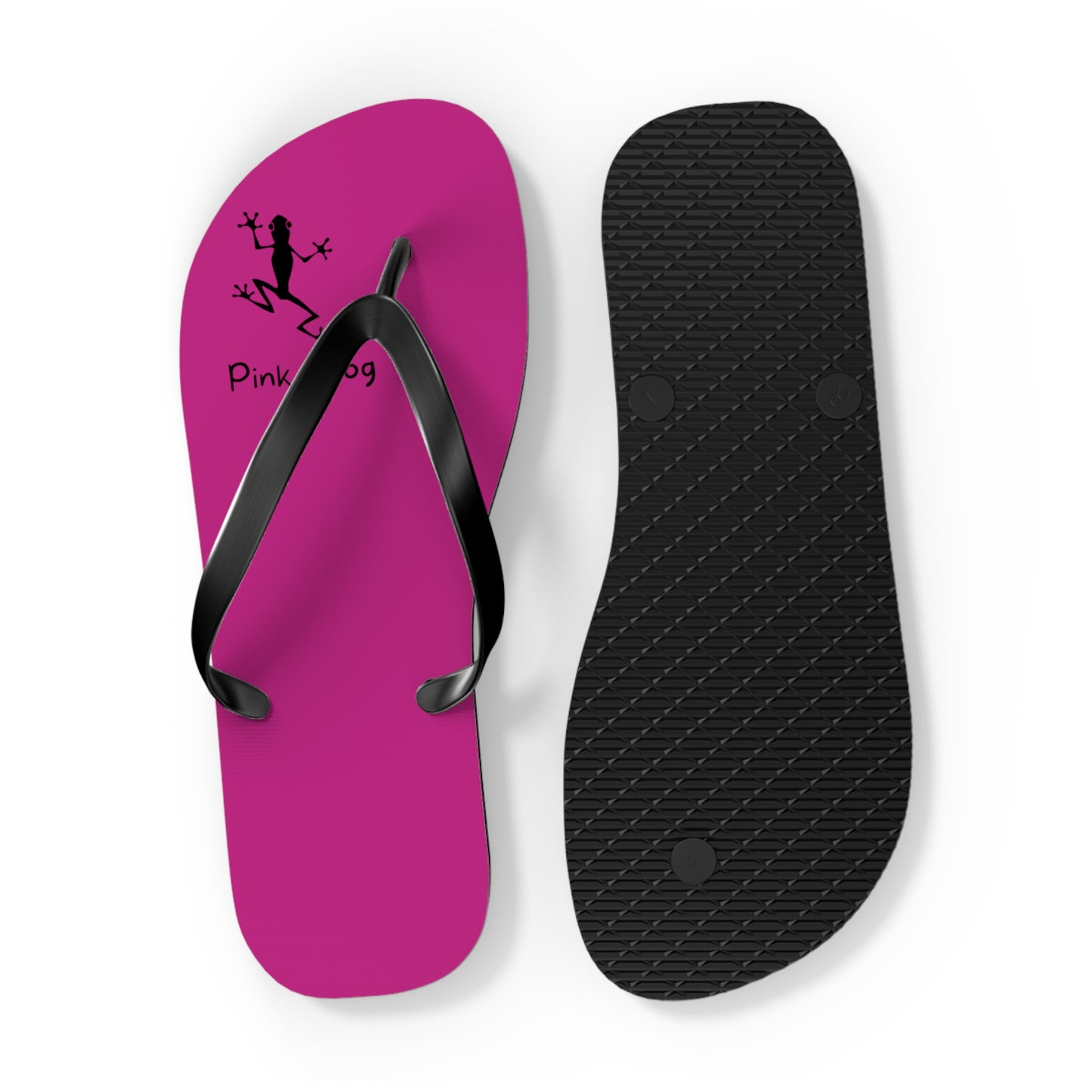 Pink Frog Flip Flops - Summer Styles