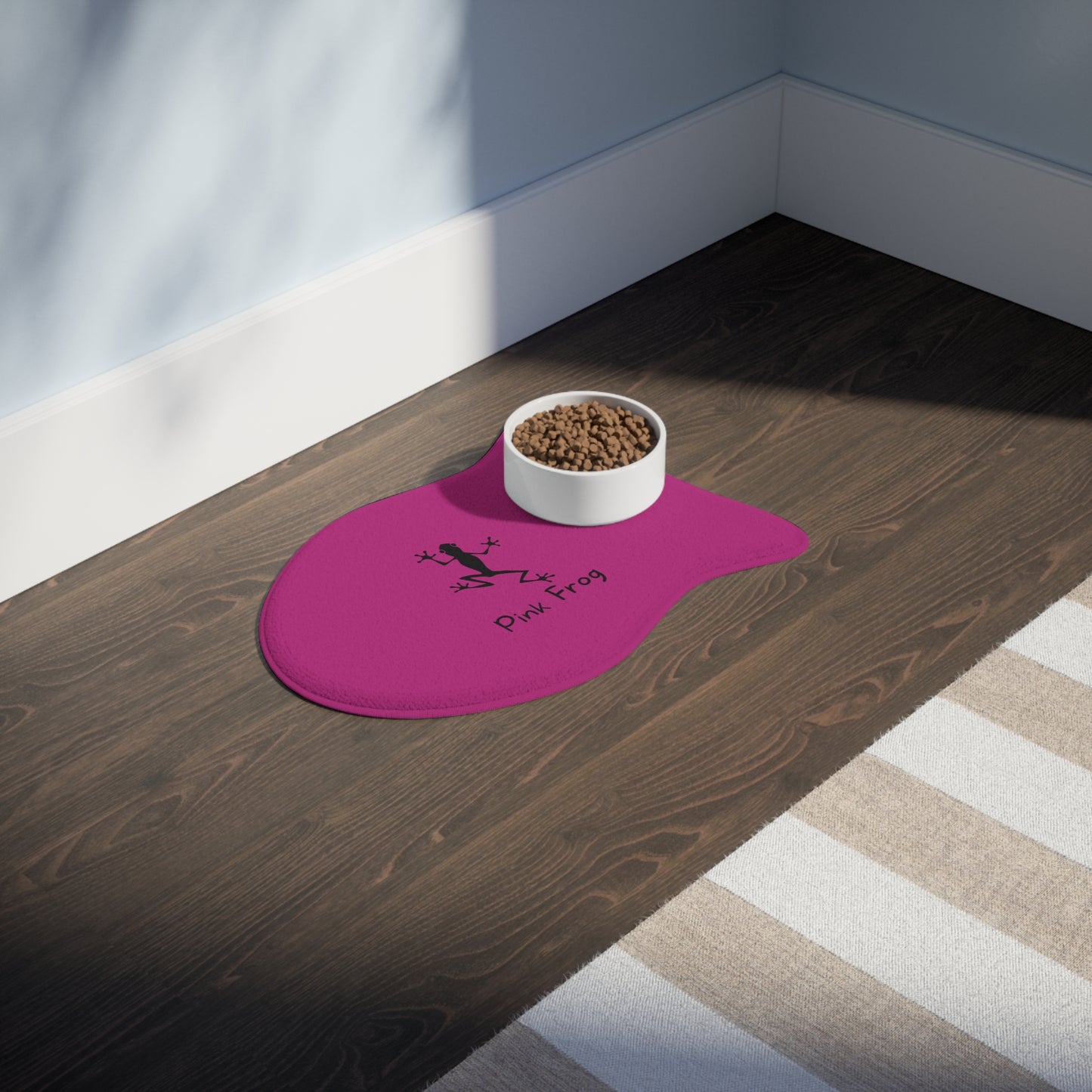 Pink Food Mat For Pets | Cats & Dogs