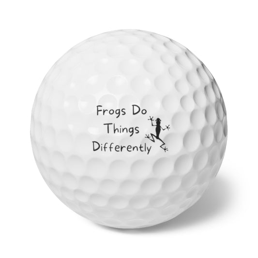 Golf Balls | Pink Frog Sports - (6pcs)