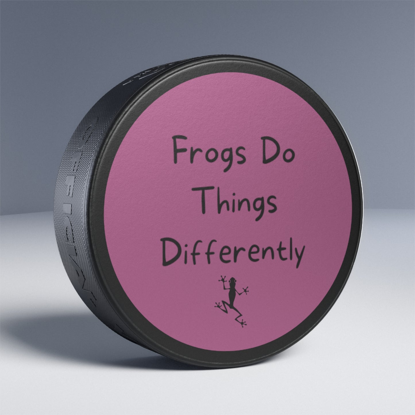 Hockey Puck | Pink Frog - Sports Products