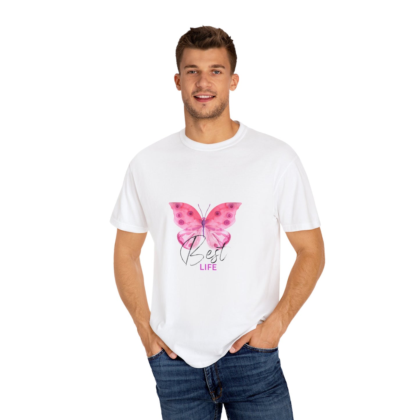 Unisex Garment-Dyed T-shirt | Pink Frog Clothing